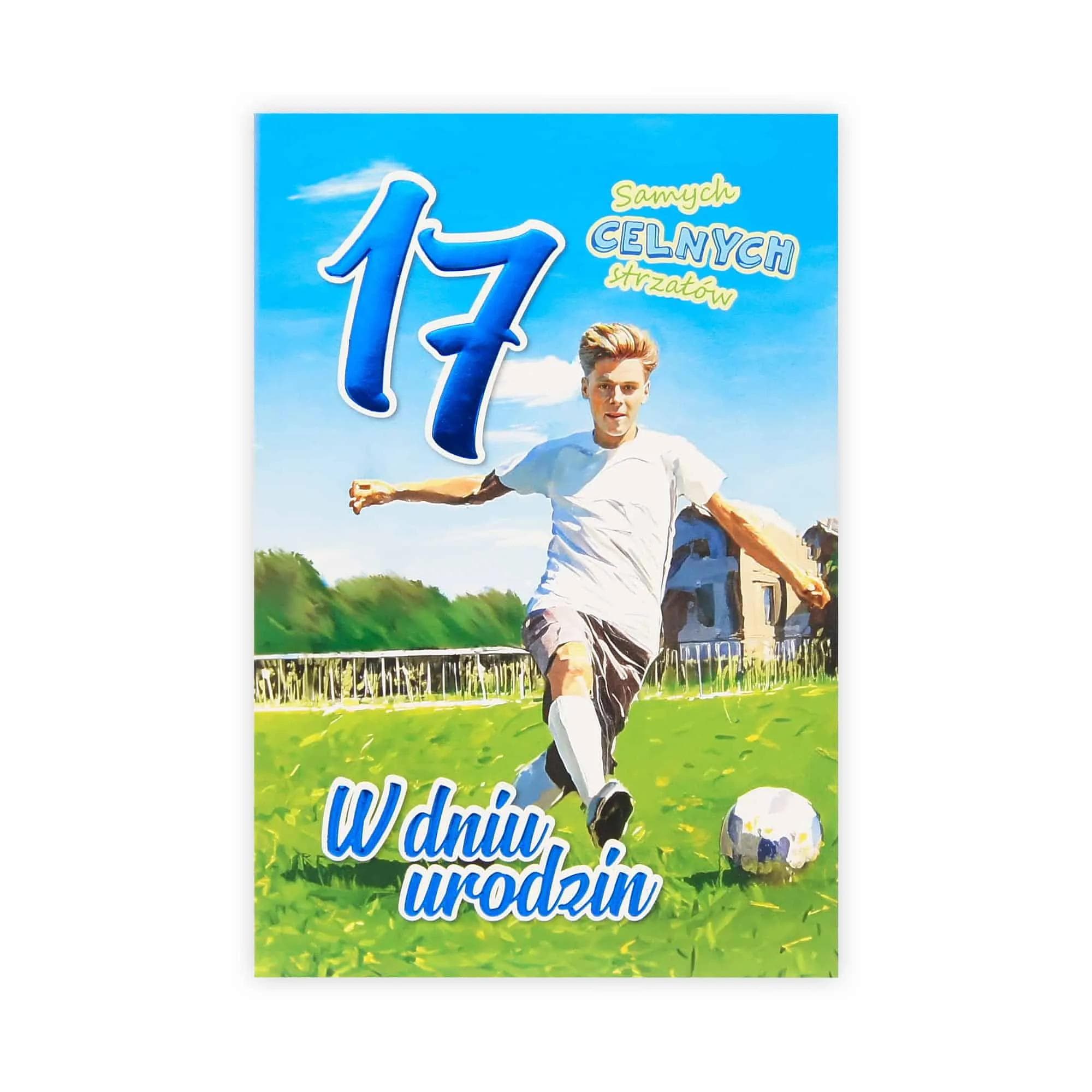 B6 Kartka na 17 Urodziny - 066