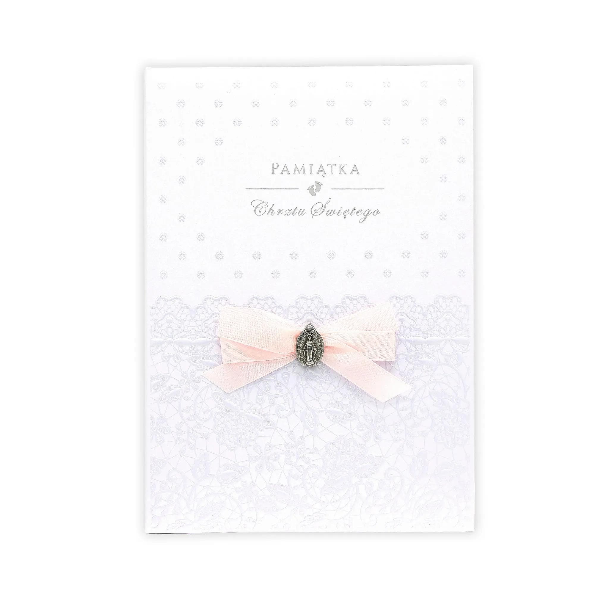 Album A5 książeczka Chrzest - 20 Różowa