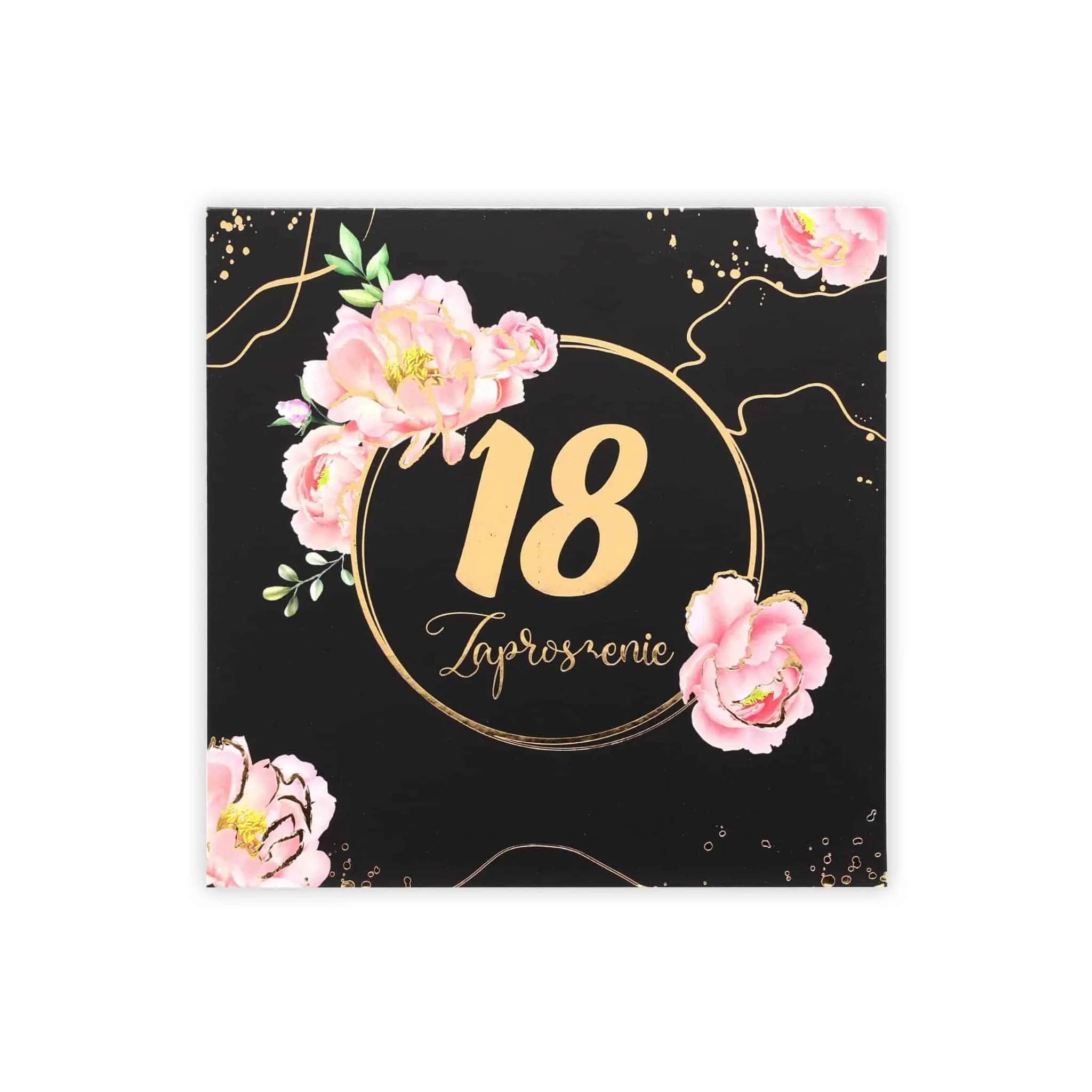 Zaproszenia KW LUX 18 Urodziny - 3