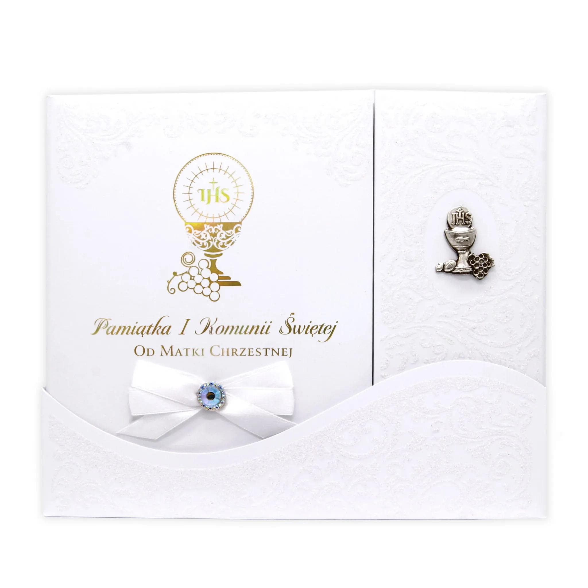 Album A4 książeczka Komunia - 05 Od Matki Chrzestnej
