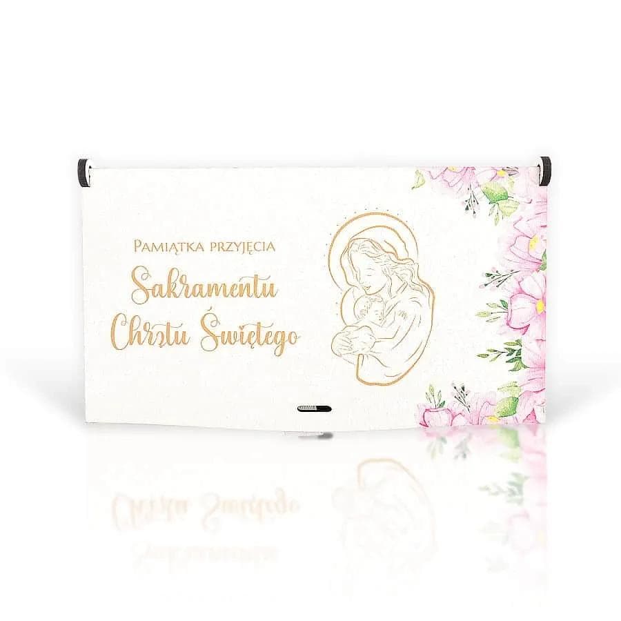 Pudełko mini drewno Chrzest - 10