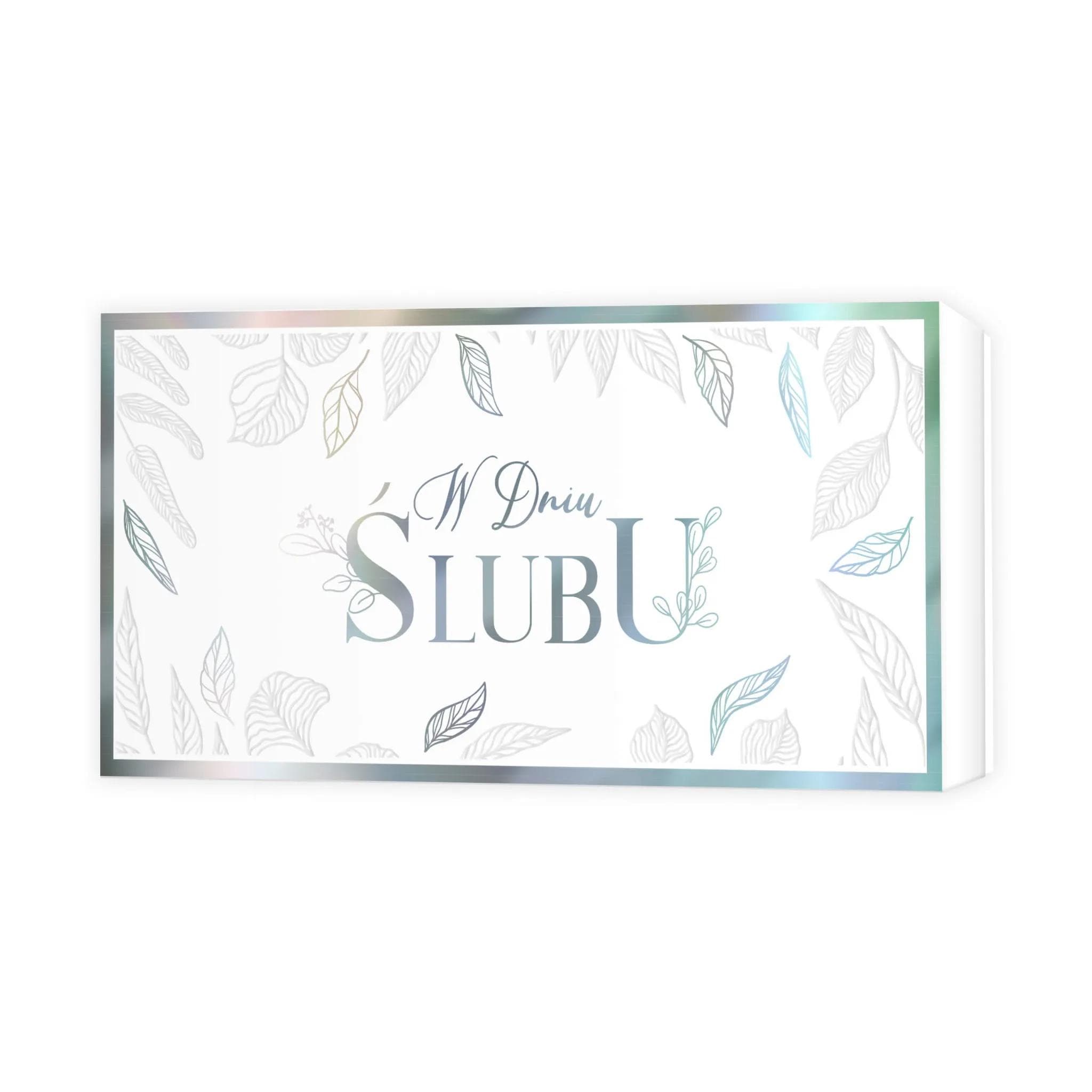 Pudełko mini papierowe Ślub - 5