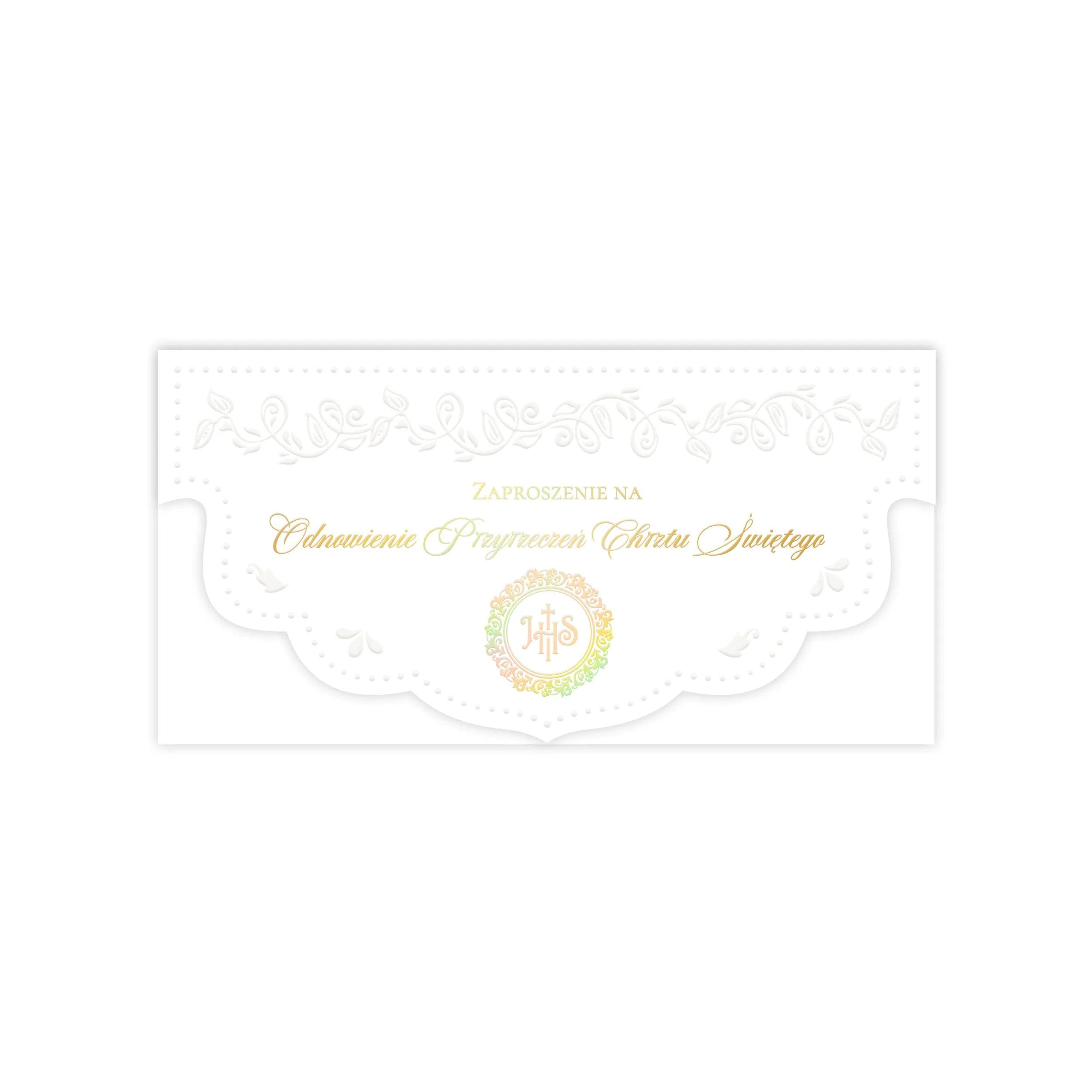 Zaproszenia DL LUX "Odnowienie przyrzeczeń Chrztu" - 19