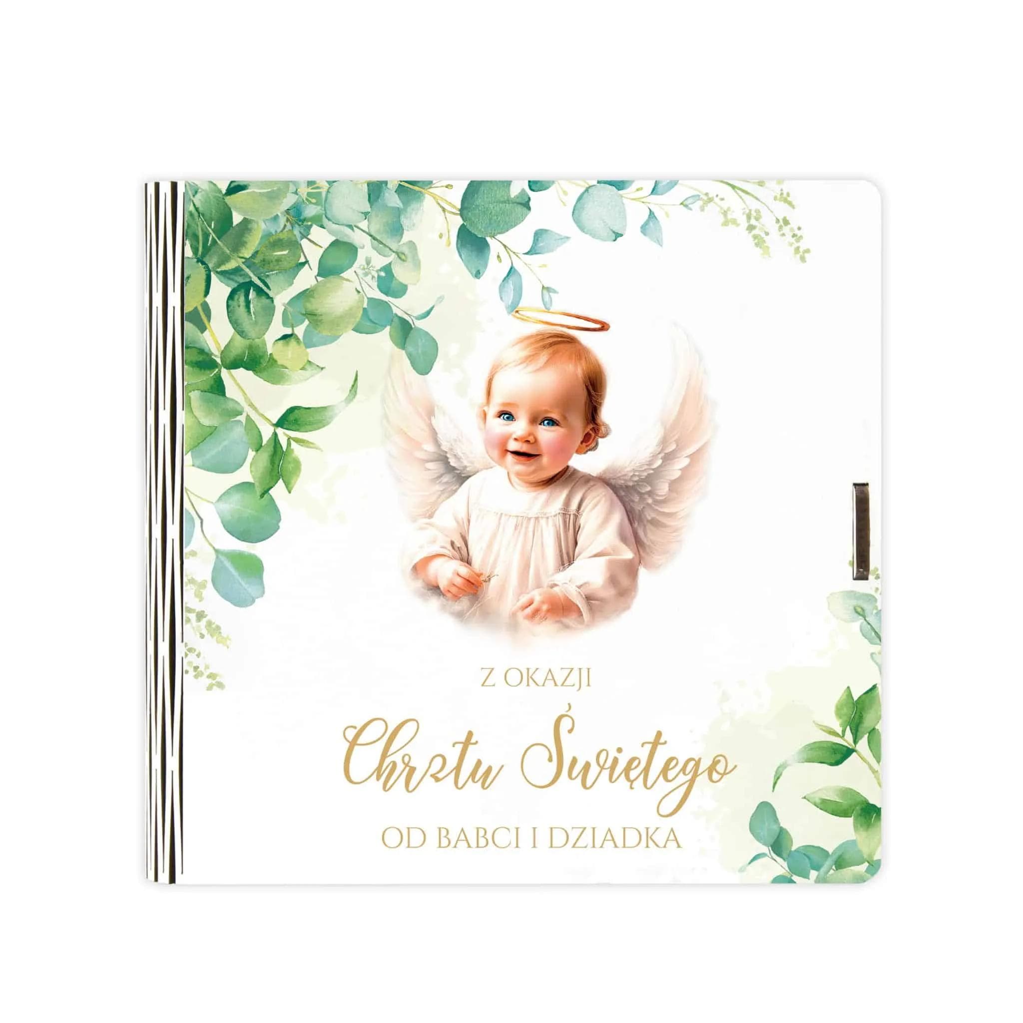 Album KW DG książeczka Chrzest - 18 Od Babci i Dziadka