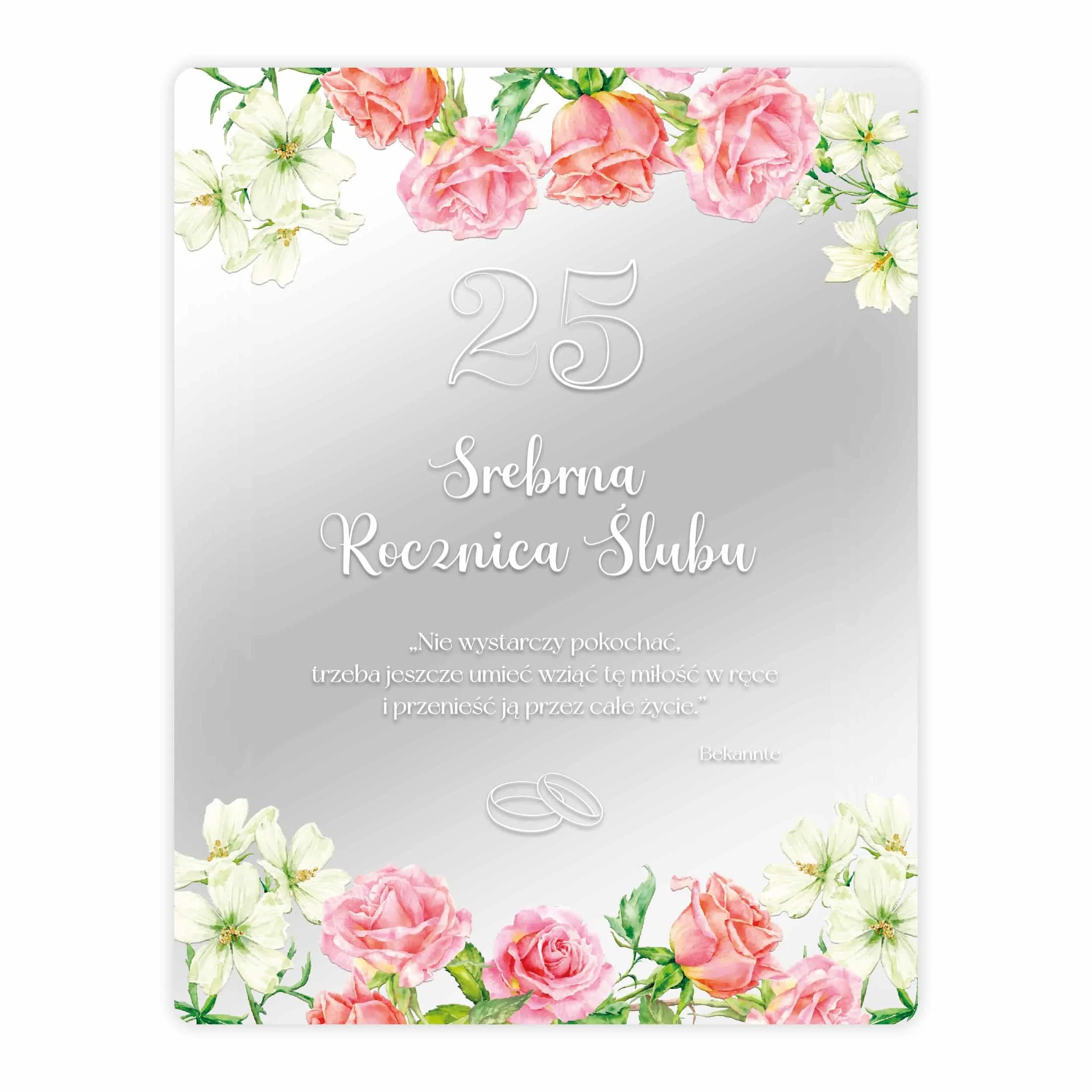 Pamiątka z okazji 25 Rocznicy Ślub - 20