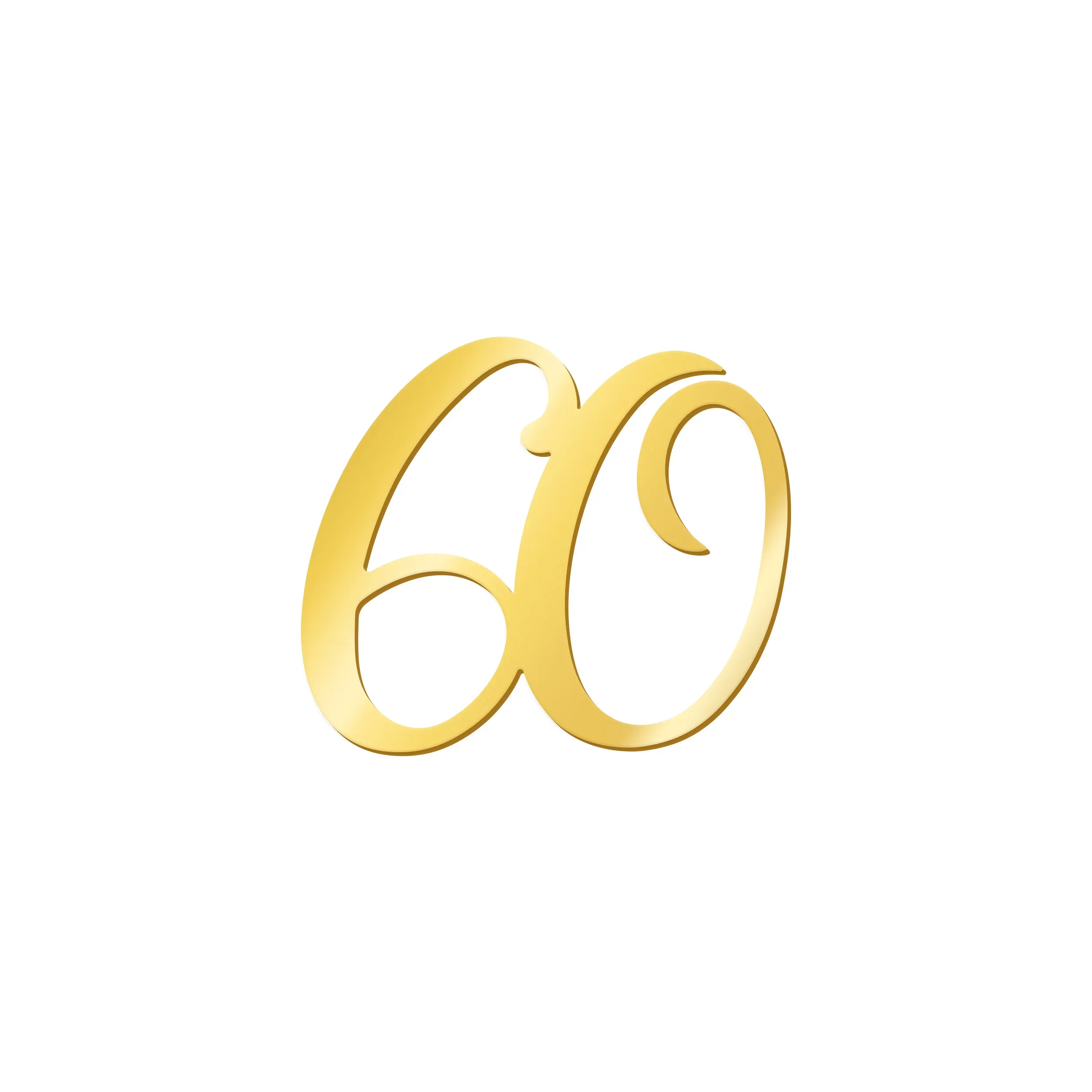 Topper na tort 60 Urodziny - 84