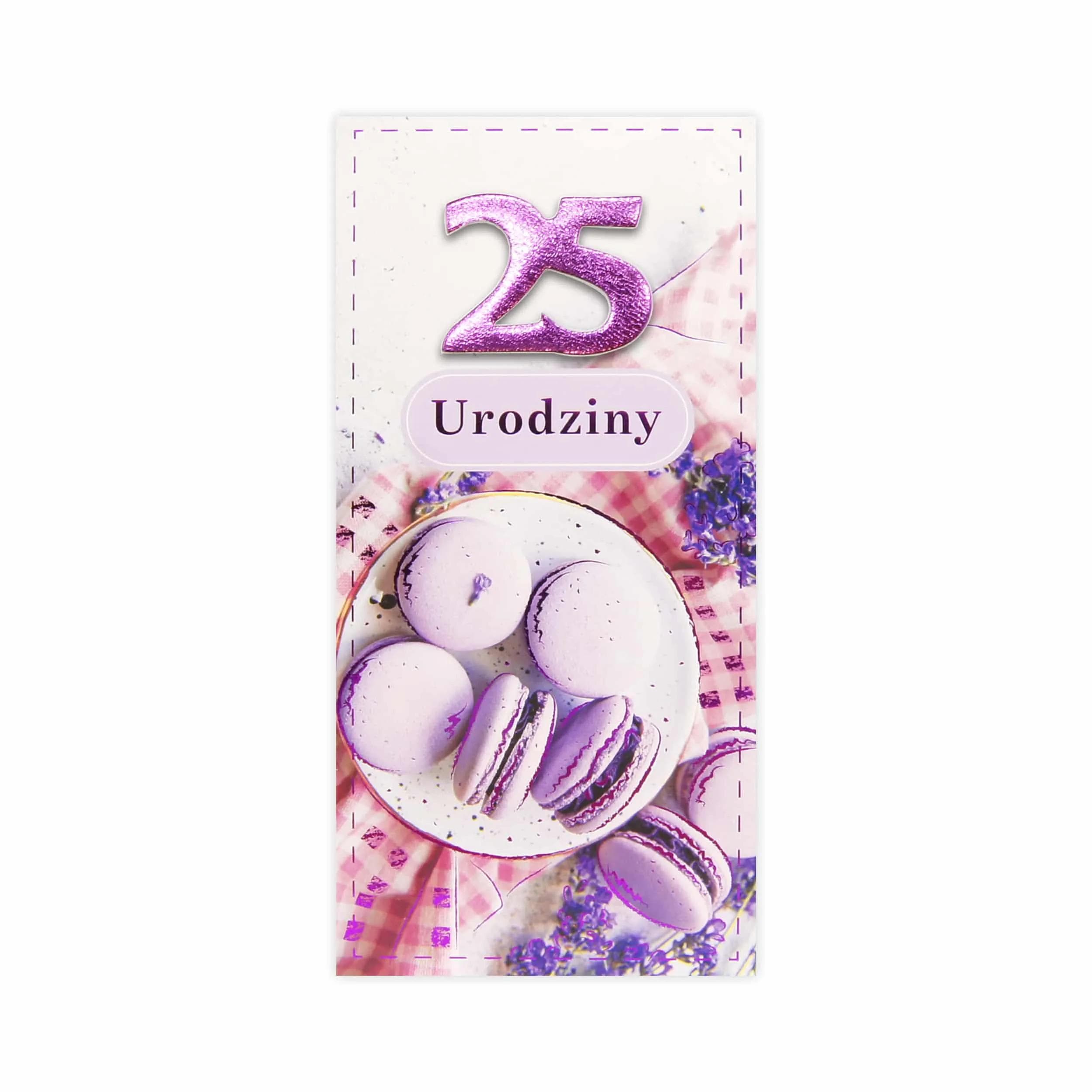 DL Kartka na 25 Urodziny - 27/25