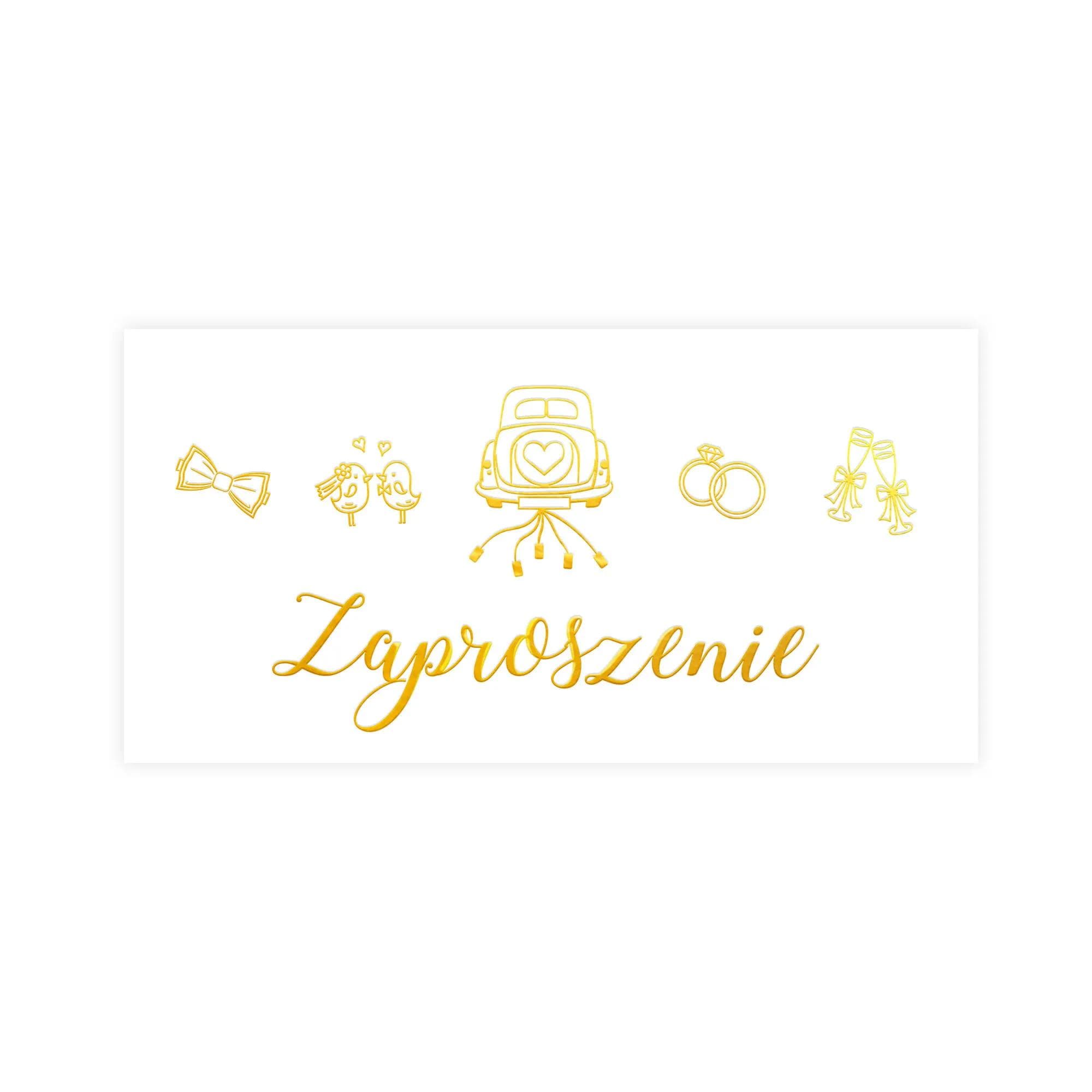 Zaproszenia DL LUX Ślub - 004