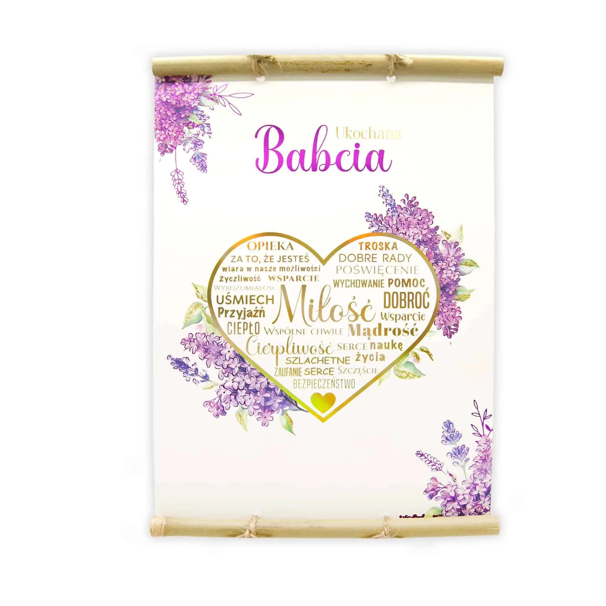 Dyplom z bambusem Dla Babci - 4