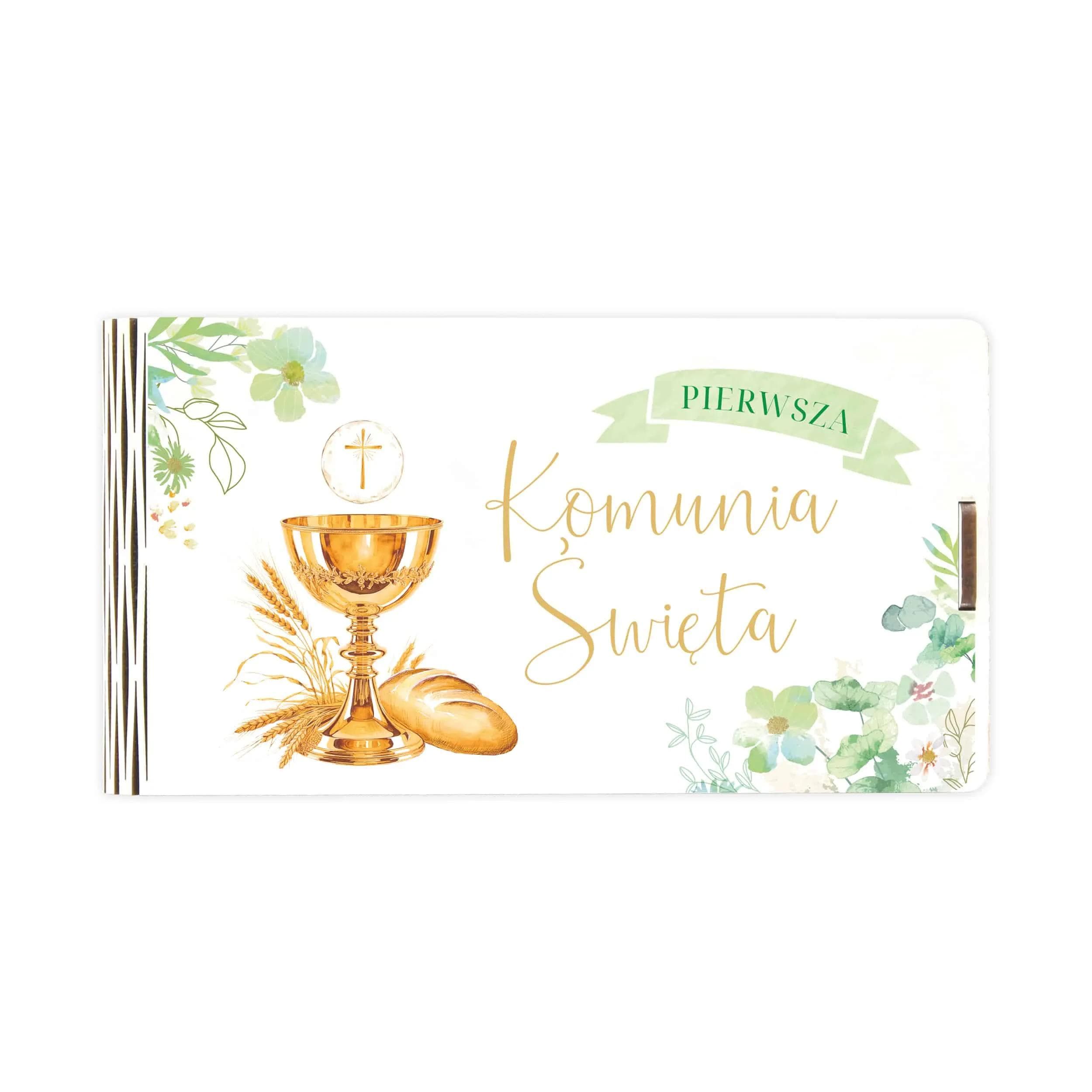 Pudełko mini drewno I Komunia Św. - 13