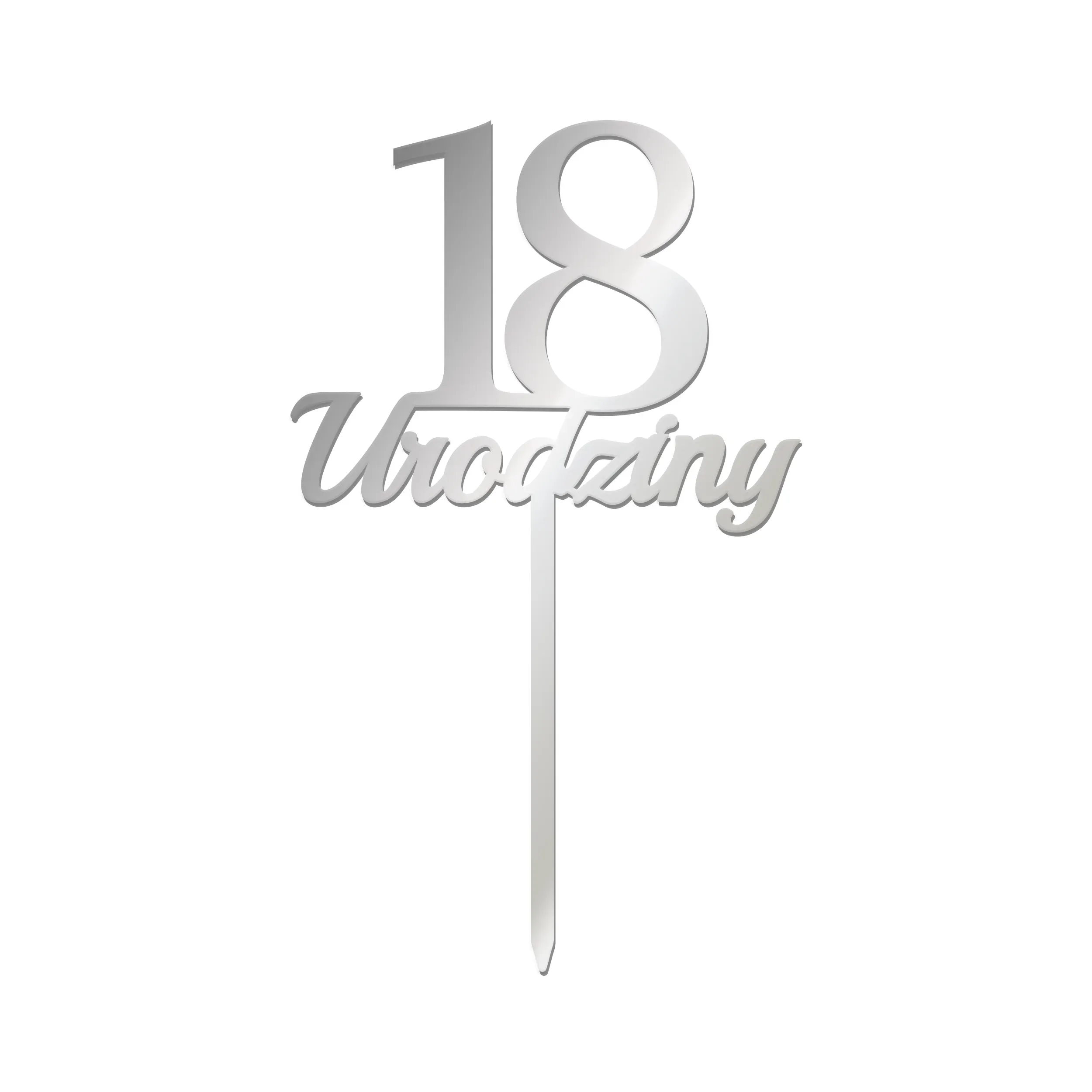 Topper na tort 18 Urodziny - 62