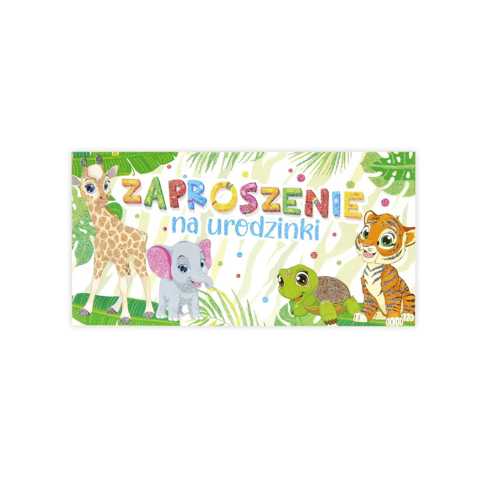 Zaproszenia DL Dziecięce - 50