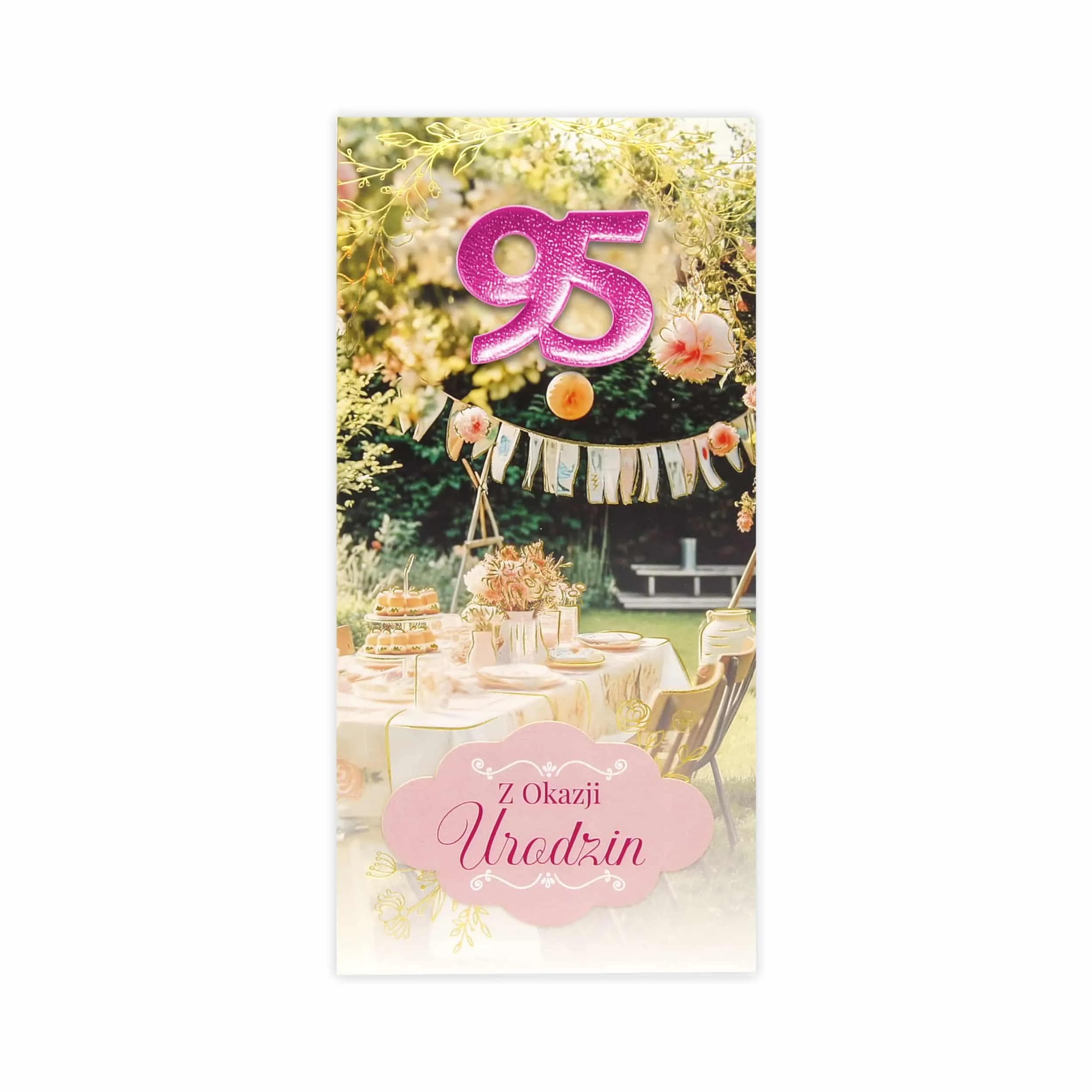 DL Kartka na 95 Urodziny - 33/95