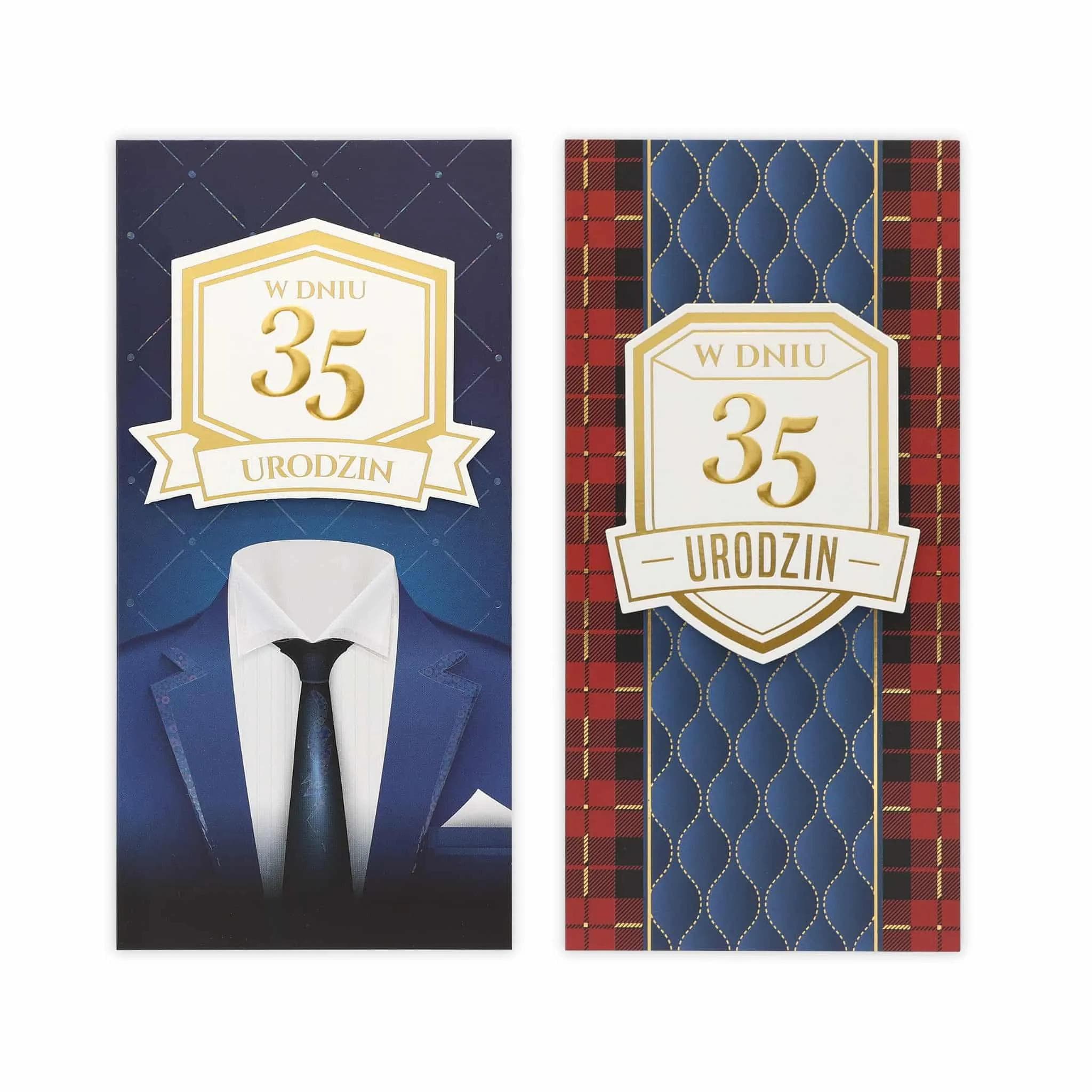 DL Kartka na 35 Urodziny - MIX