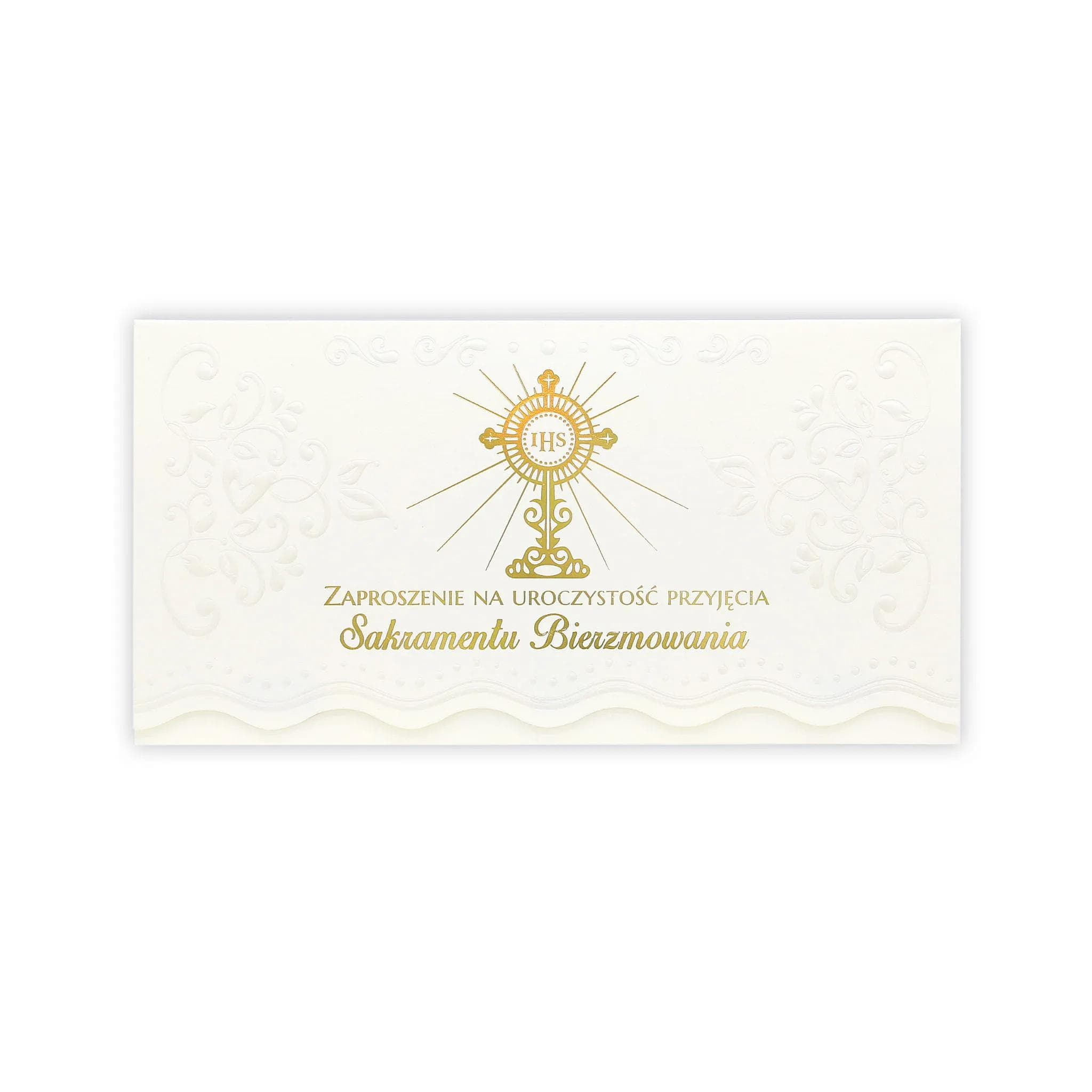 Zaproszenie DL LUX Bierzmowanie - 3