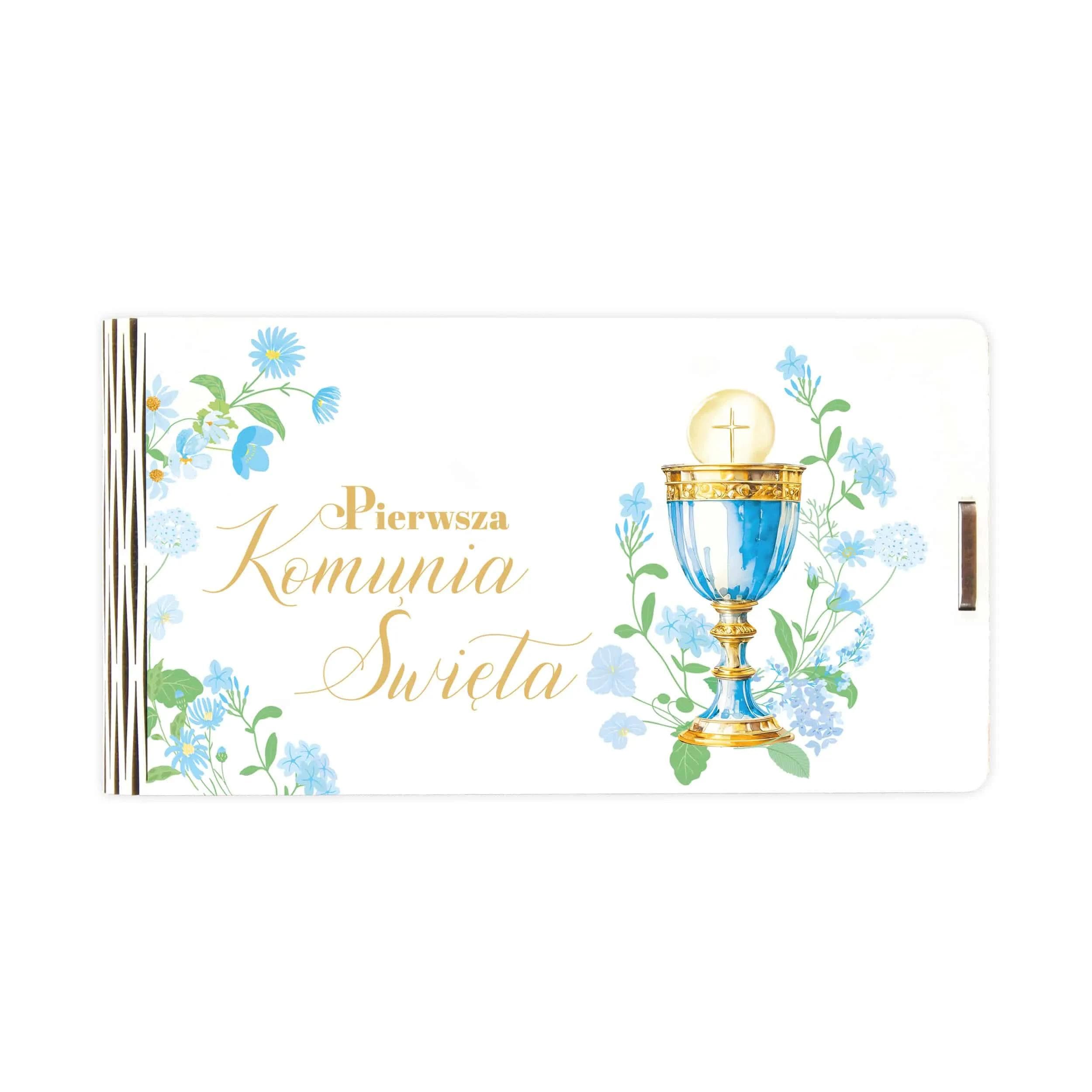 Pudełko mini drewno I Komunia Św. - 11