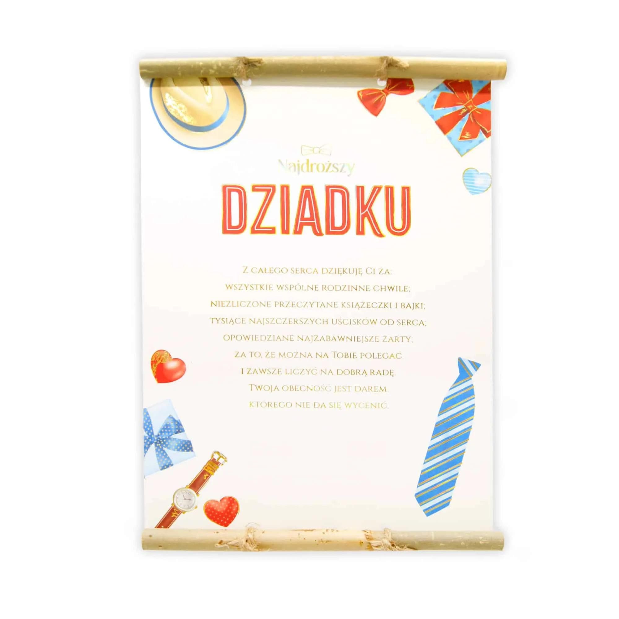 Dyplom z bambusem Dla Dziadka - 5