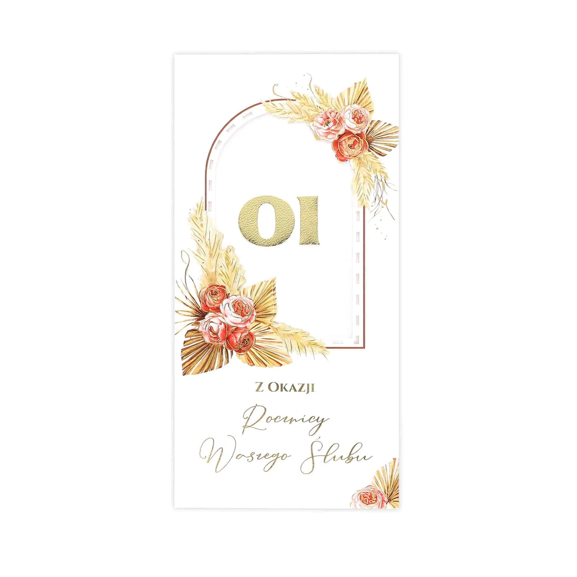 DL LUX Rocznica Ślubu z wymienną cyfrą - 6