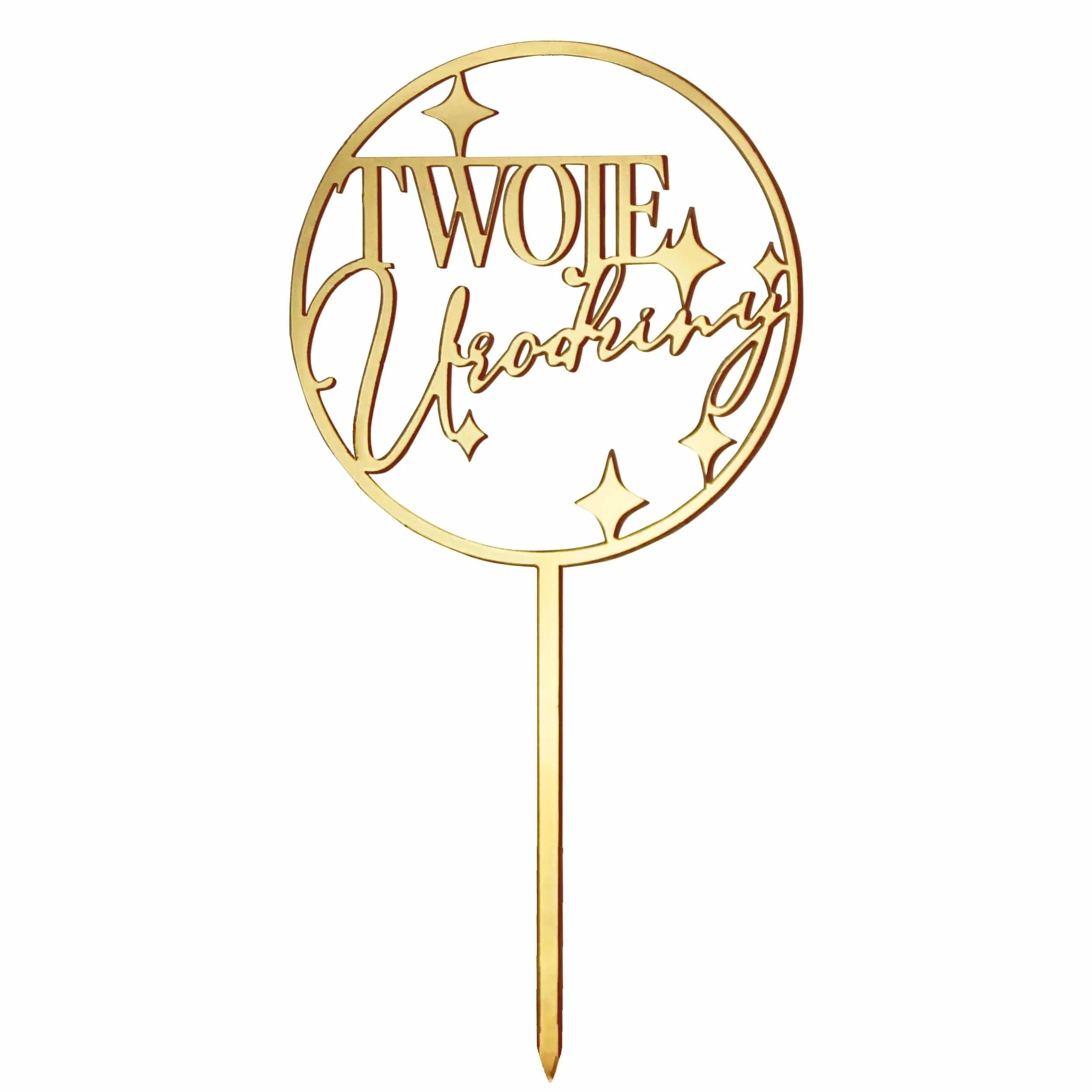 Topper na tort Urodziny - 8