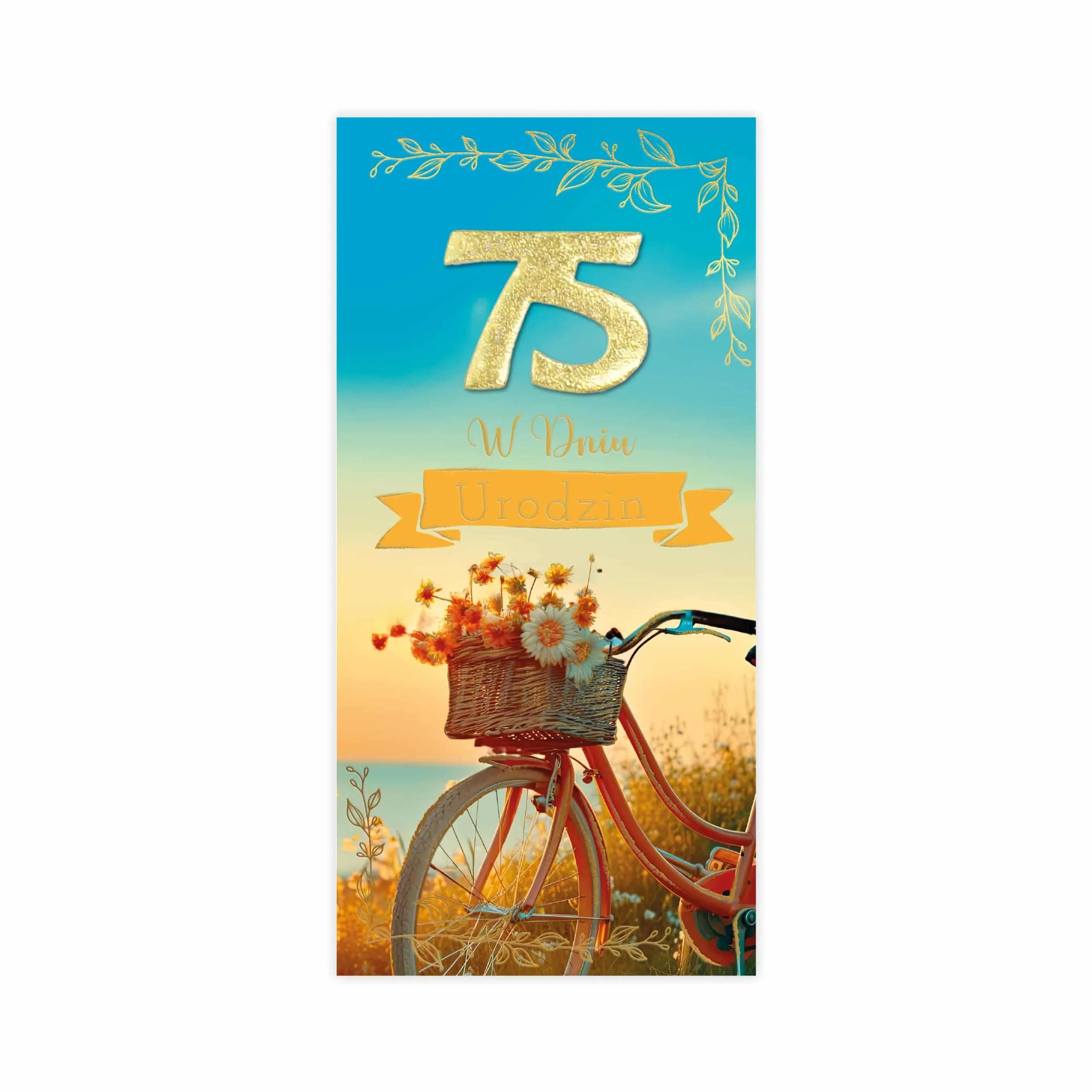 DL Kartka na 75 Urodziny - 36/75