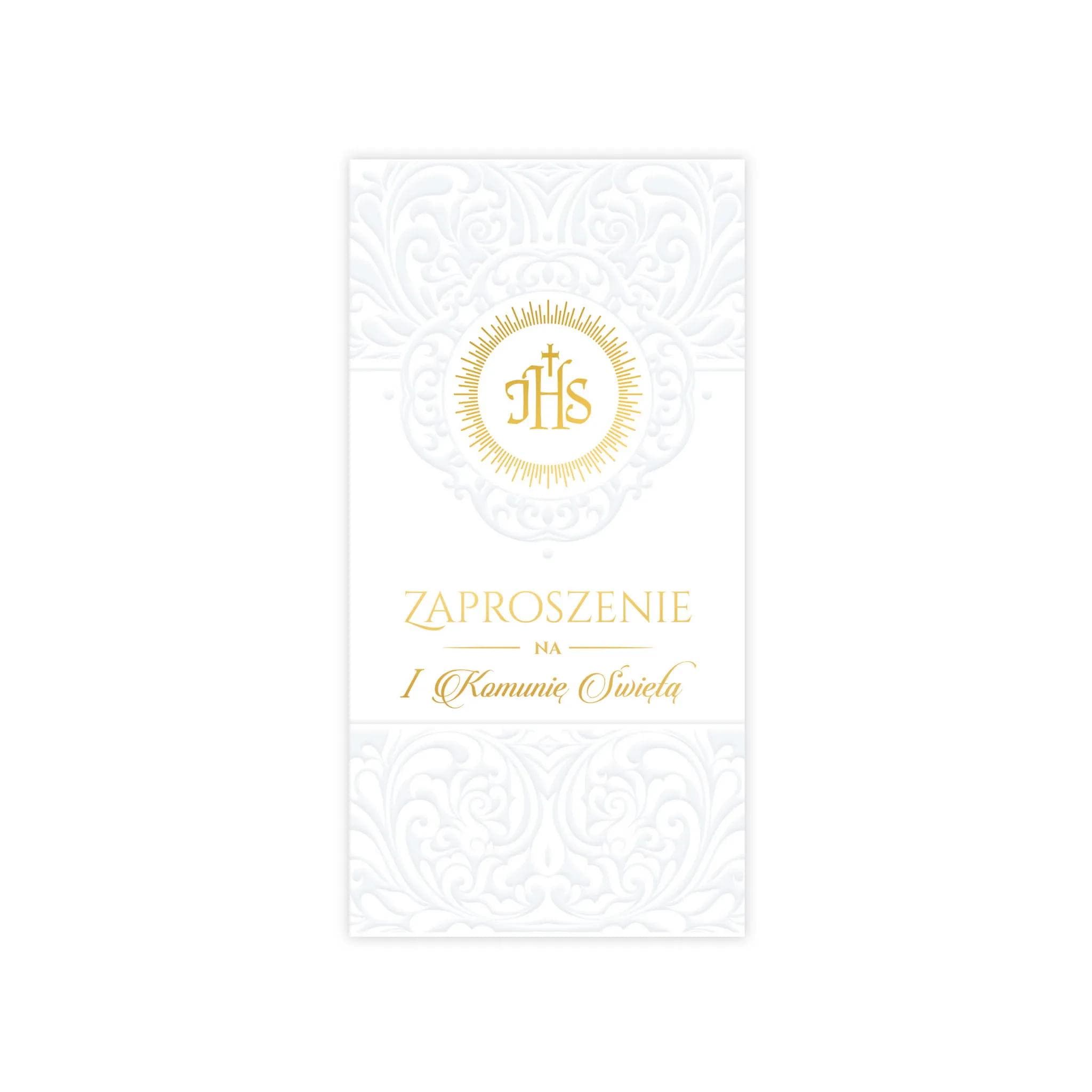 Zaproszenia DL LUX I Komunia Św. - 11
