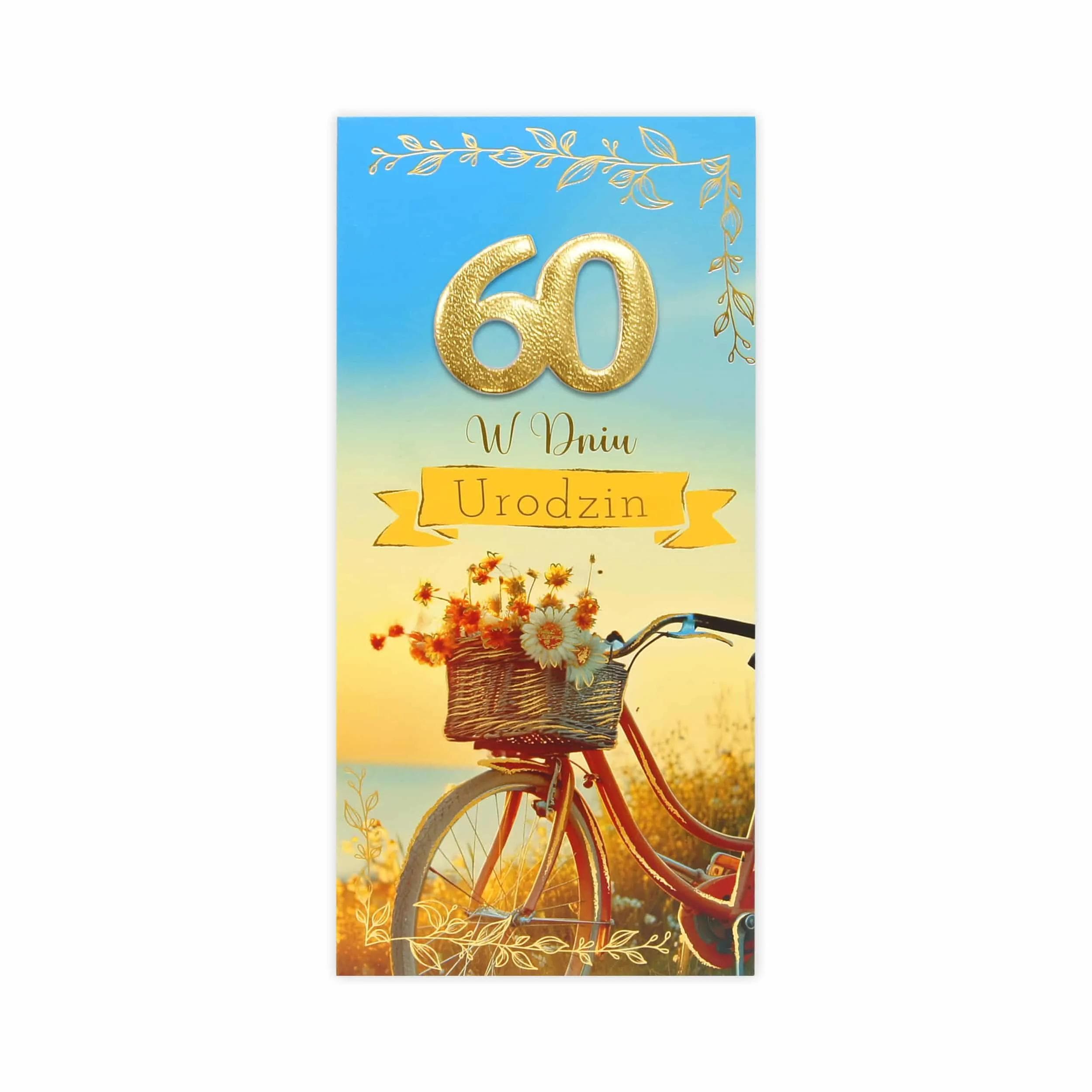 DL Kartka na 60 Urodziny - 36/60