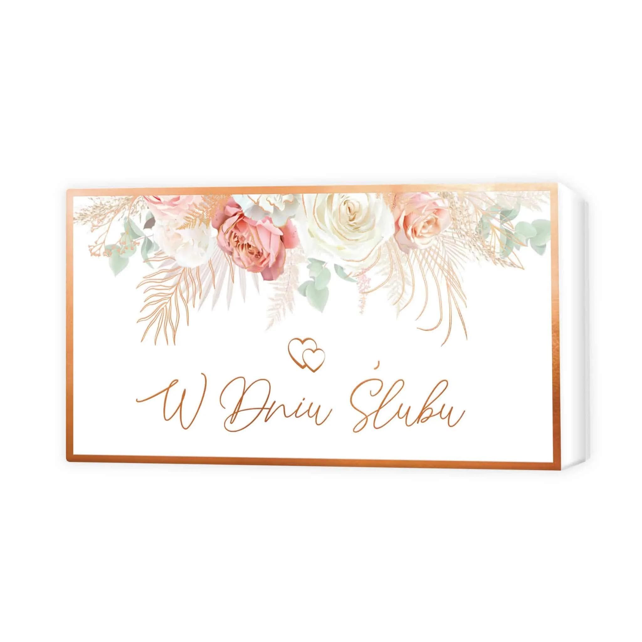 Pudełko mini papierowe Ślub - 7