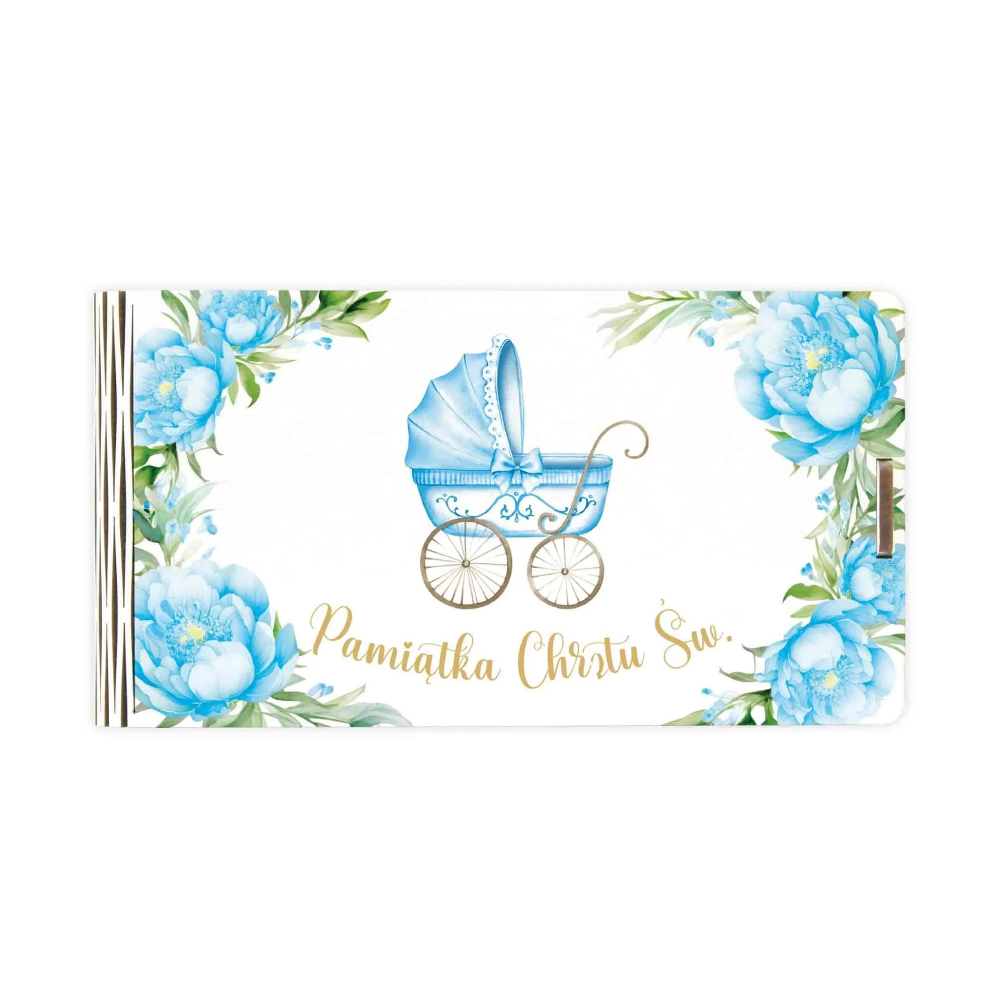 Pudełko mini drewno Chrzest - 20