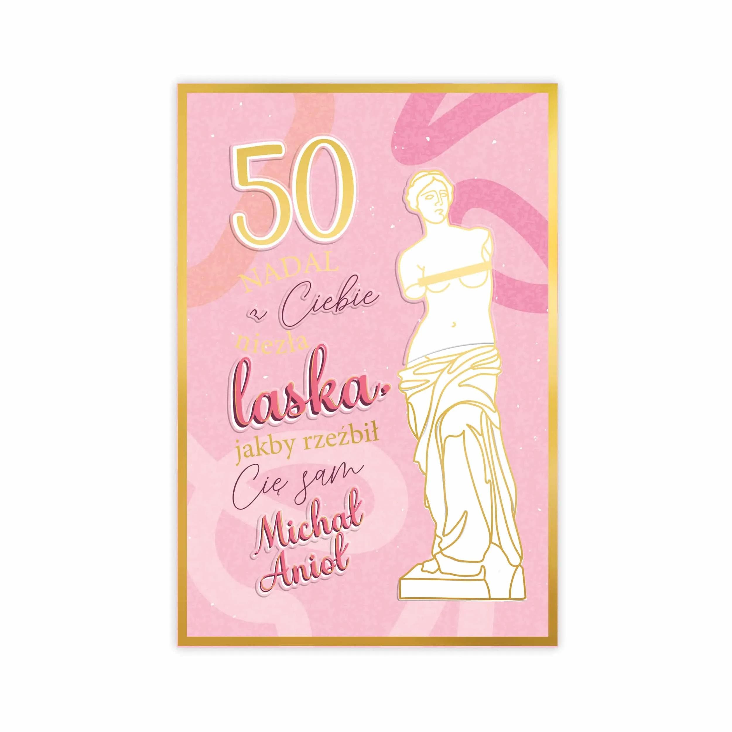 B6 Kartka na 50 Urodziny - 27