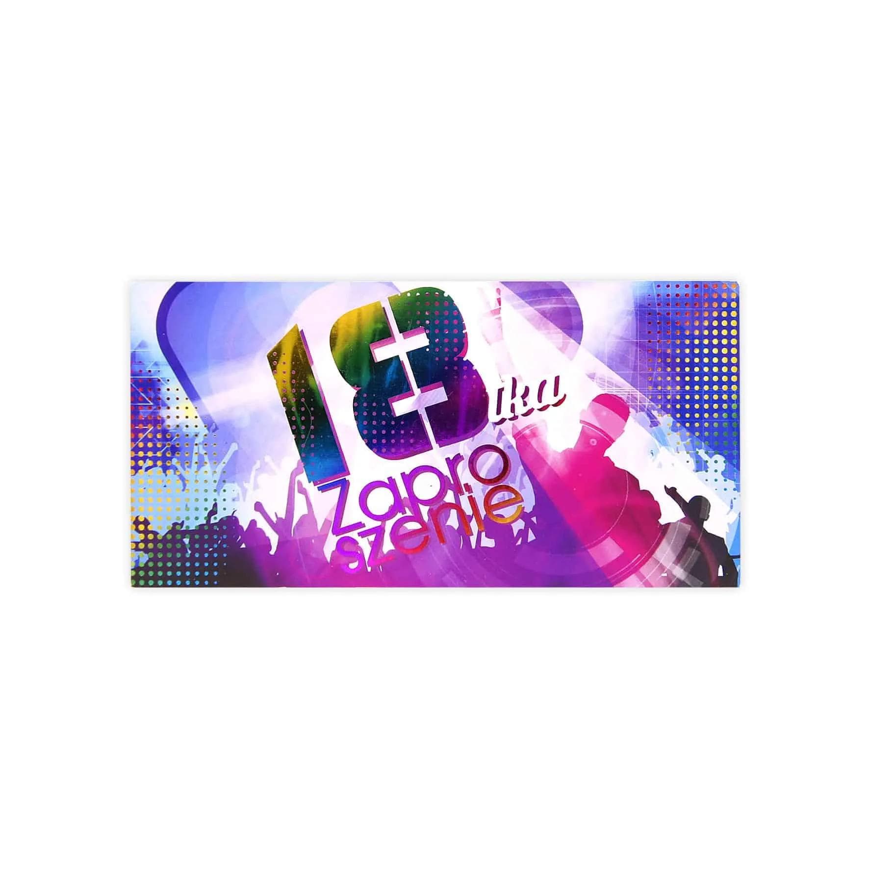 Zaproszenia DL na 18 Urodziny - 30