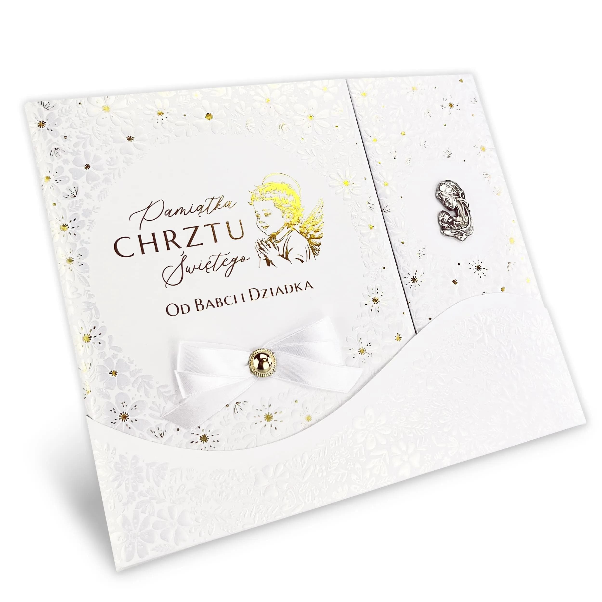 Album A4 książeczka Chrzest Święty - 27 od Babci i Dziadka