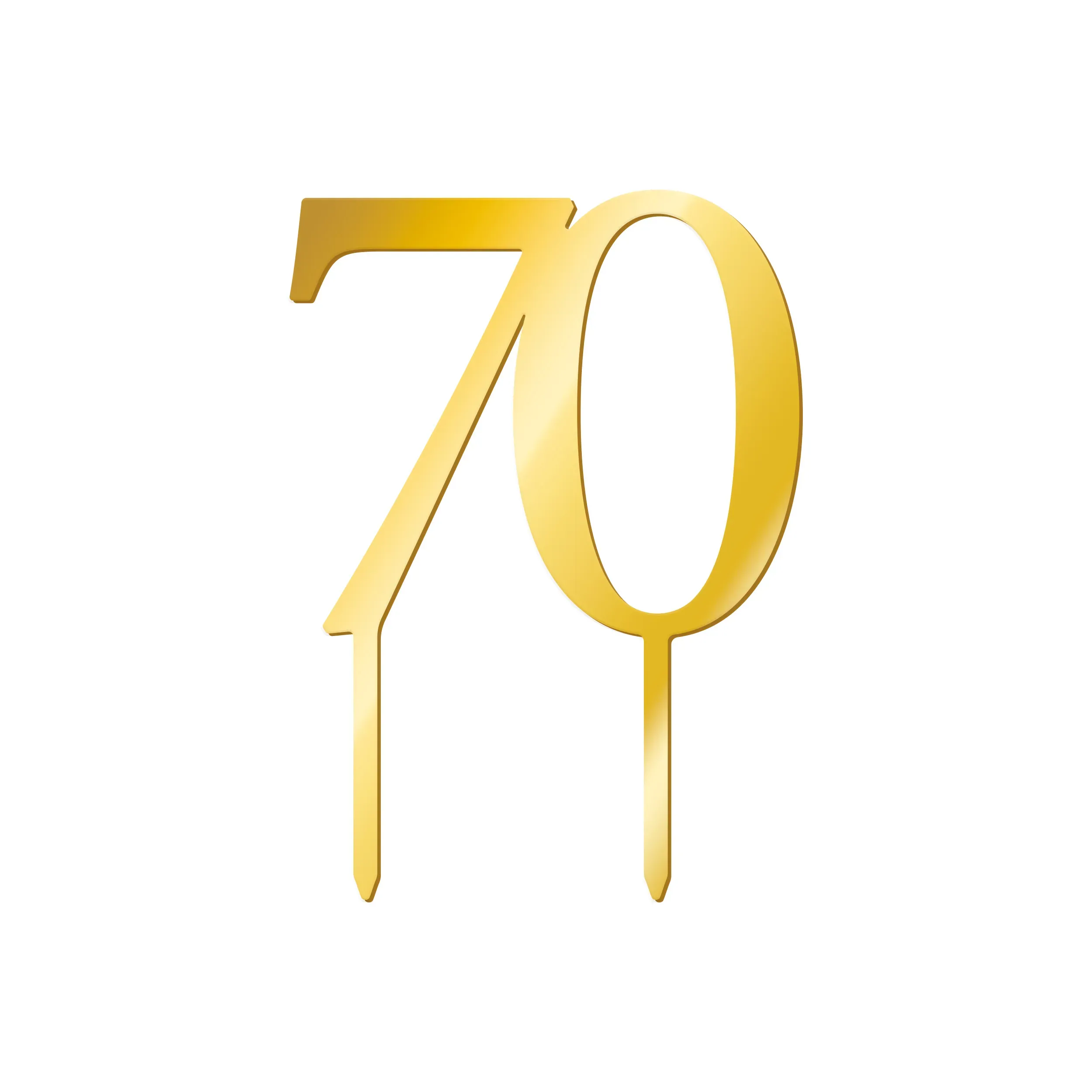 Topper na tort 70 Urodziny - 57