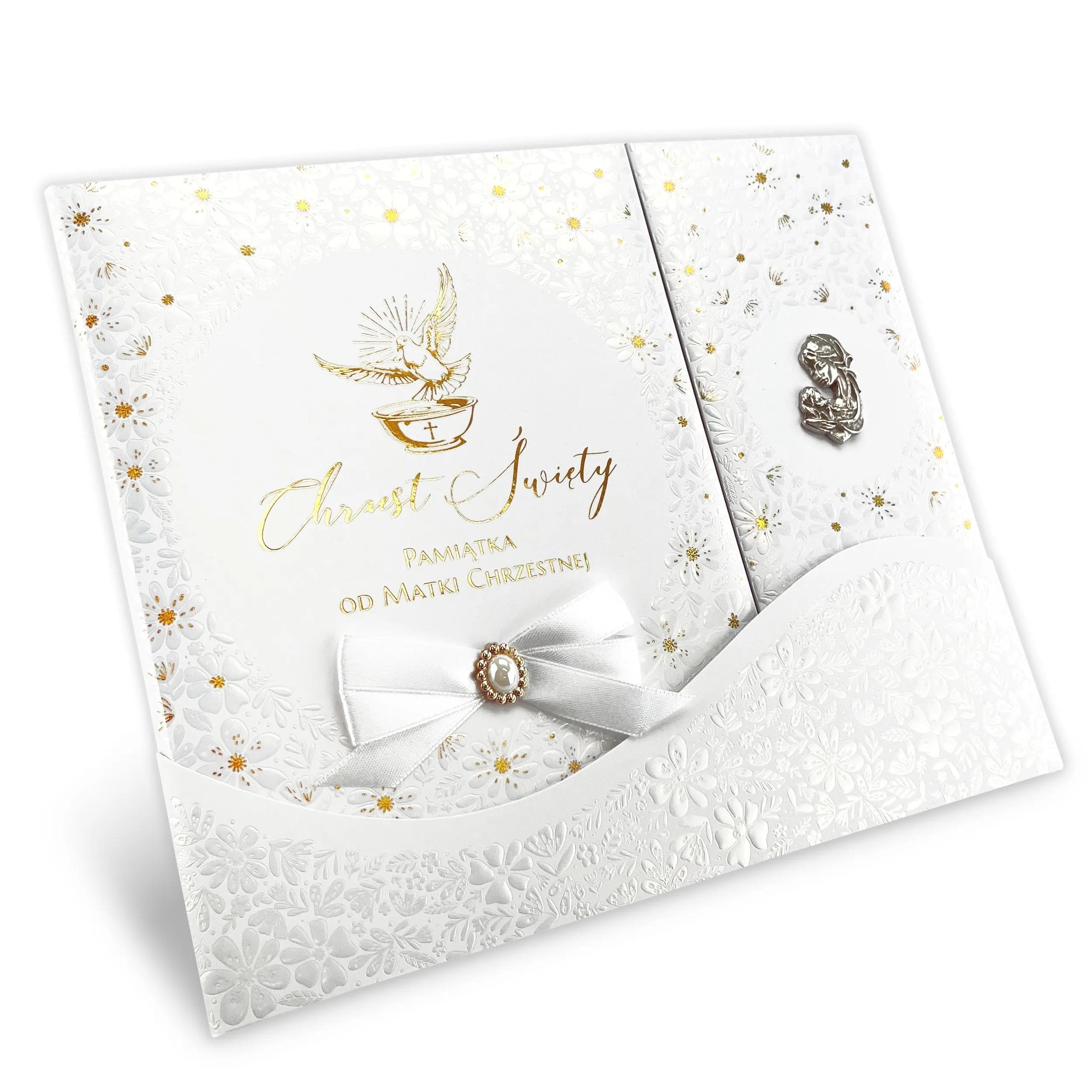 Album A4 książeczka Chrzest Święty - 26 od Matki Chrzestnej