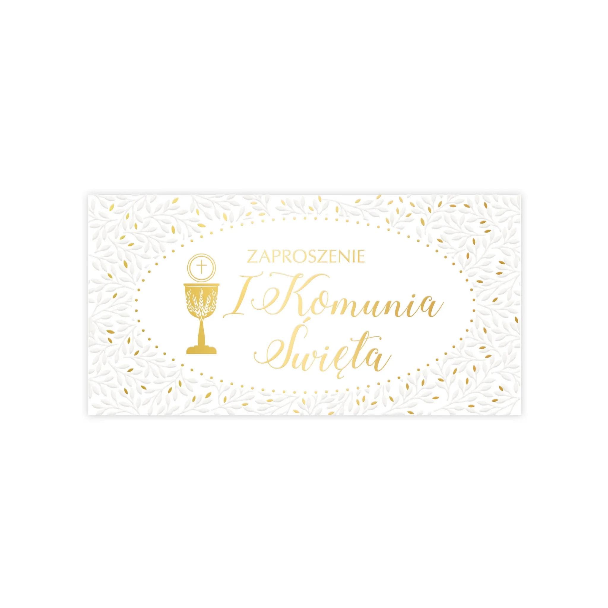 Zaproszenia DL LUX I Komunia Św. - 16