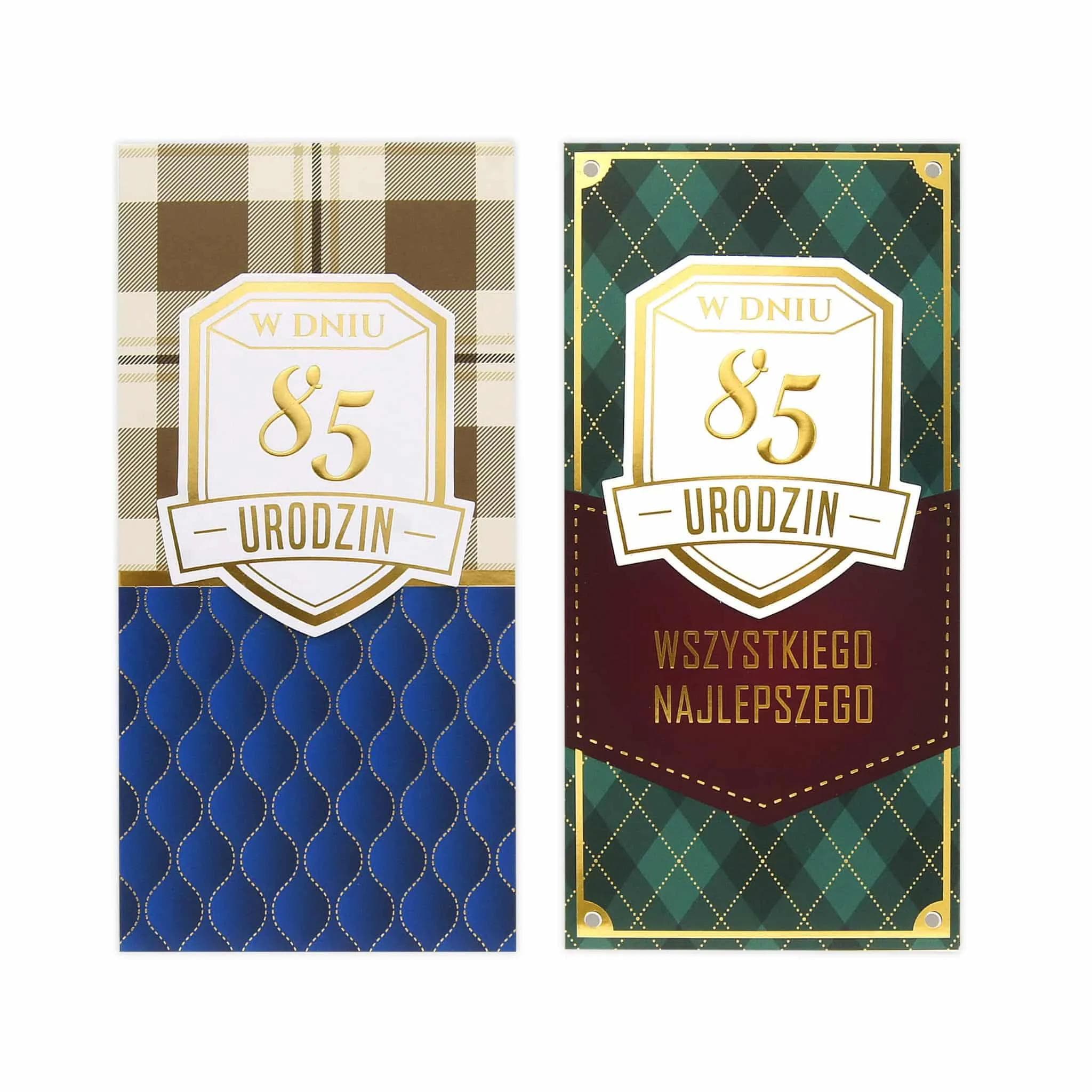 DL Kartka na 85 Urodziny - MIX