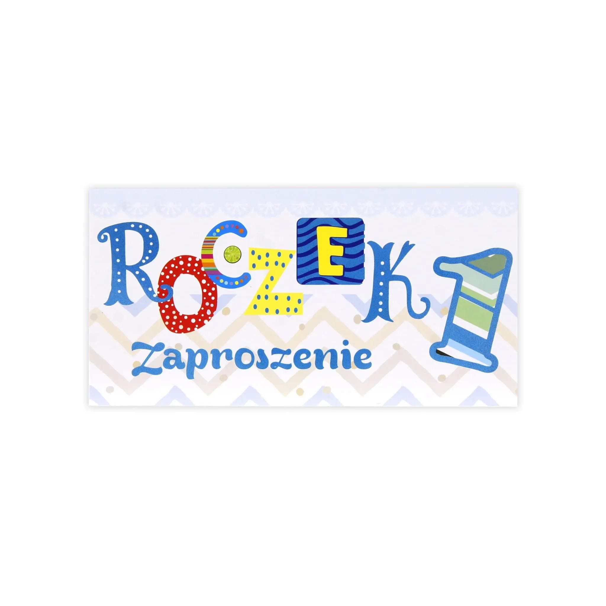 Zaproszenia DL Roczek - 12