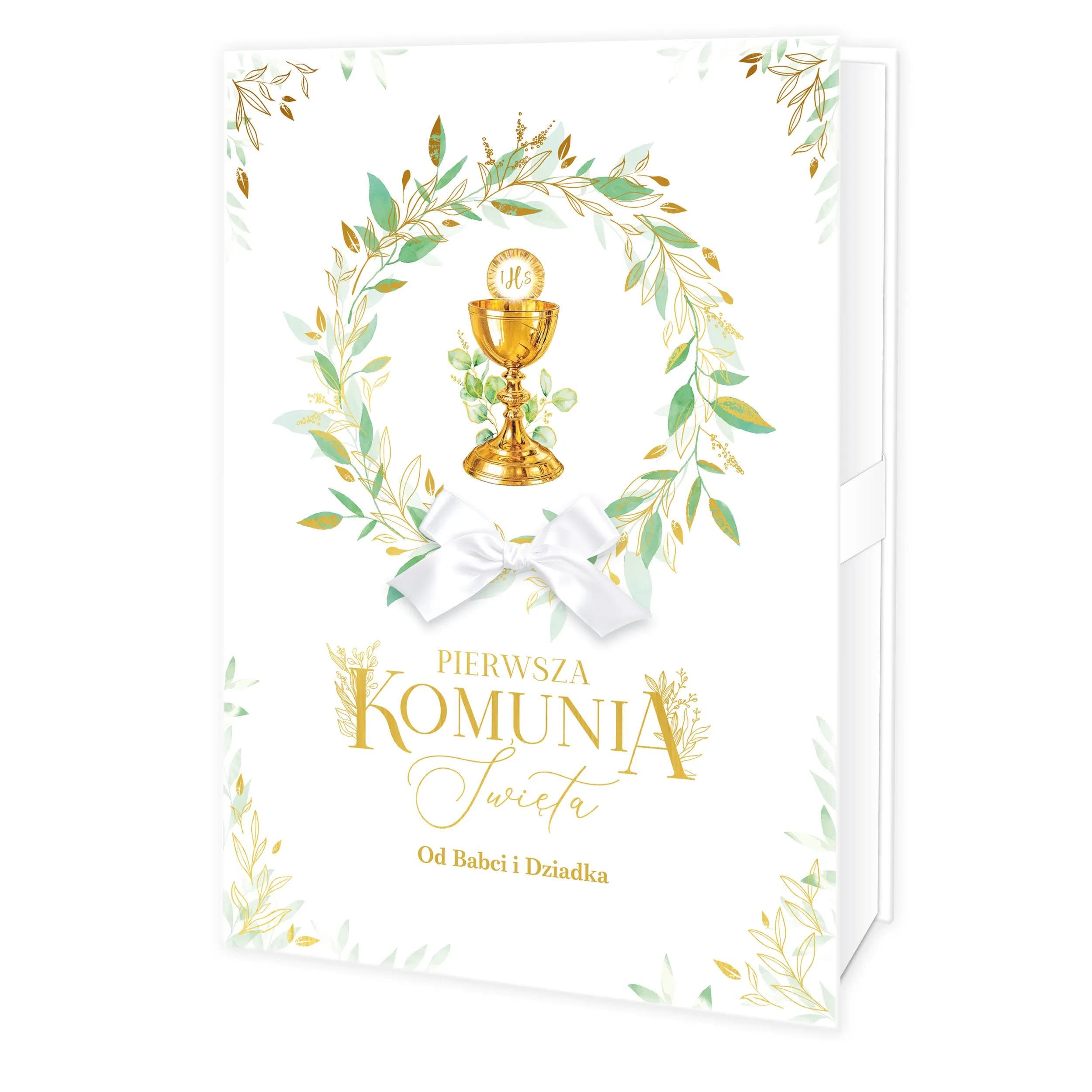 Książeczka w pudełku Komunia - 17 od Babci i Dziadka