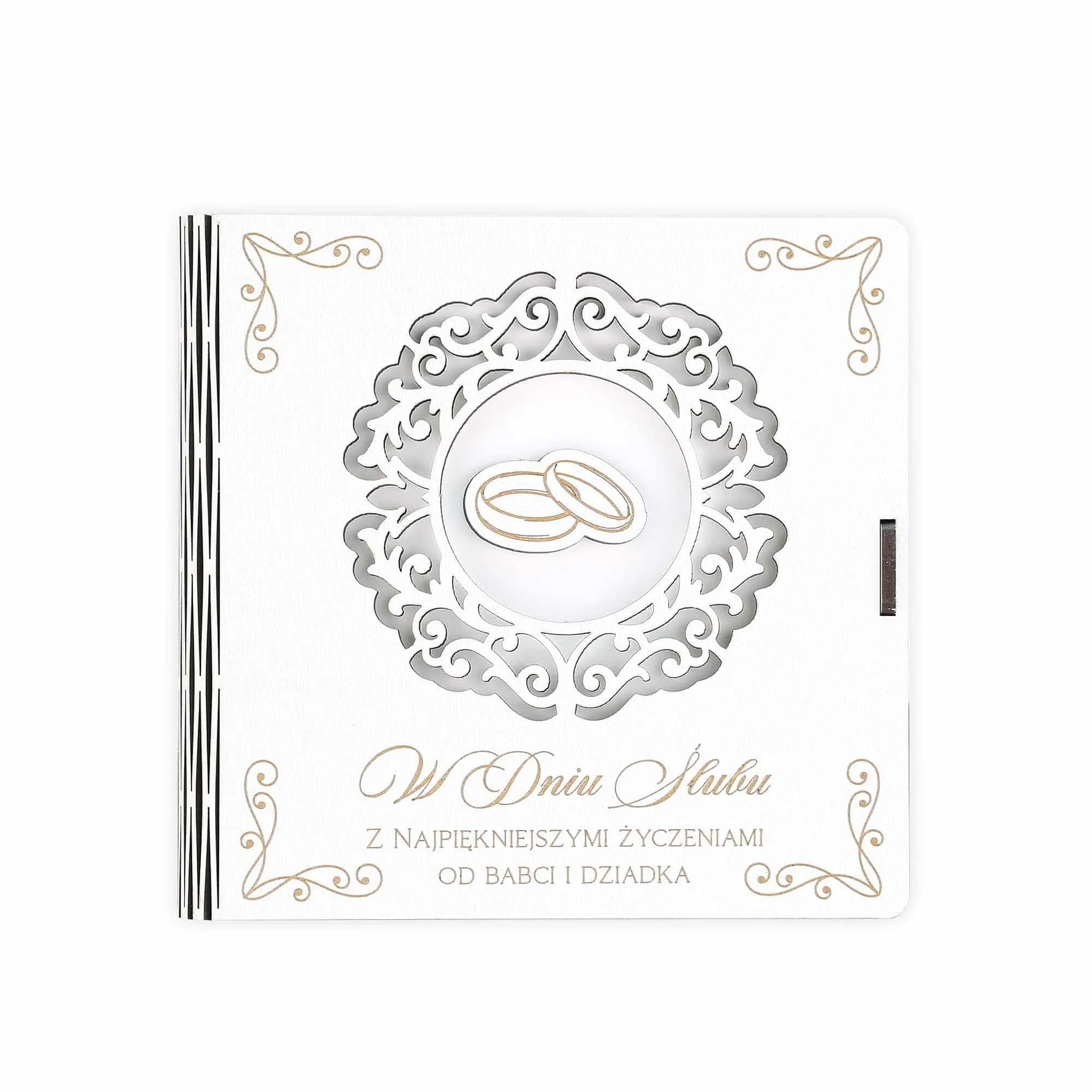 Album KW DG książeczka Ślub - 09 Od Babci i Dziadka