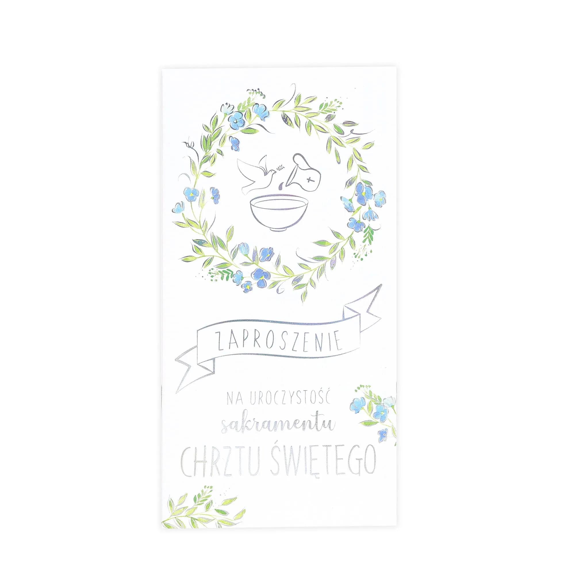 Zaproszenia DL Chrzest - 31