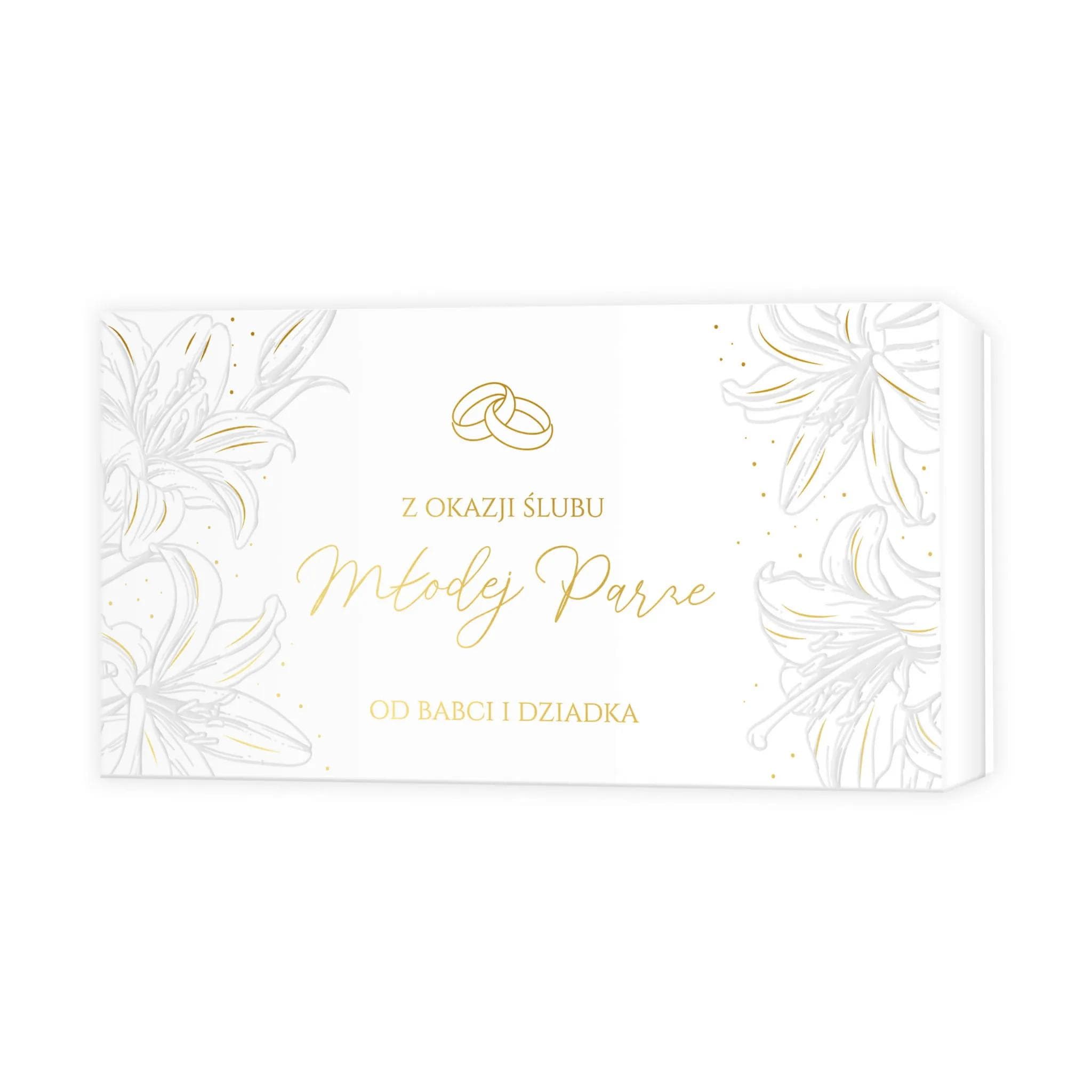 Pudełko mini papierowe Ślub - 11 Od Babci i Dziadka