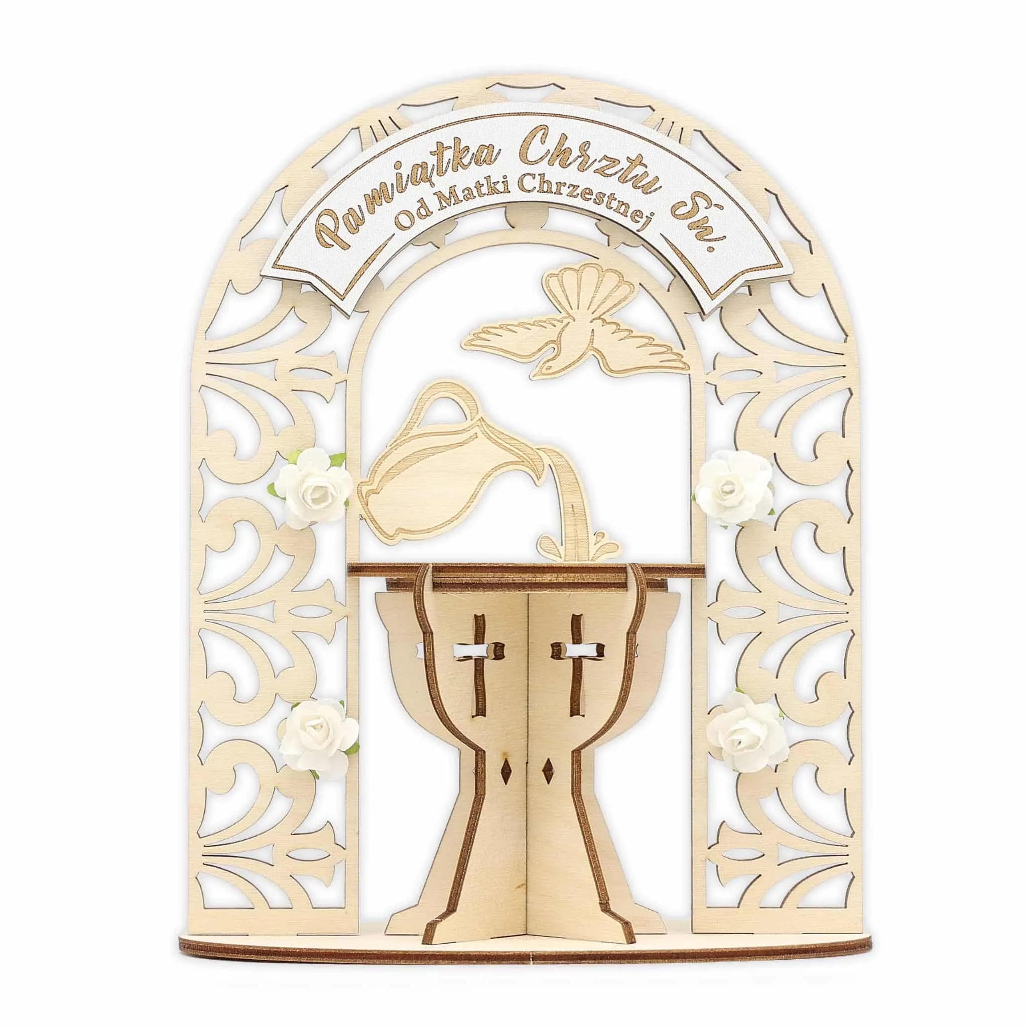 Dekoracja S Chrzest - 4 Od Matki Chrzestnej