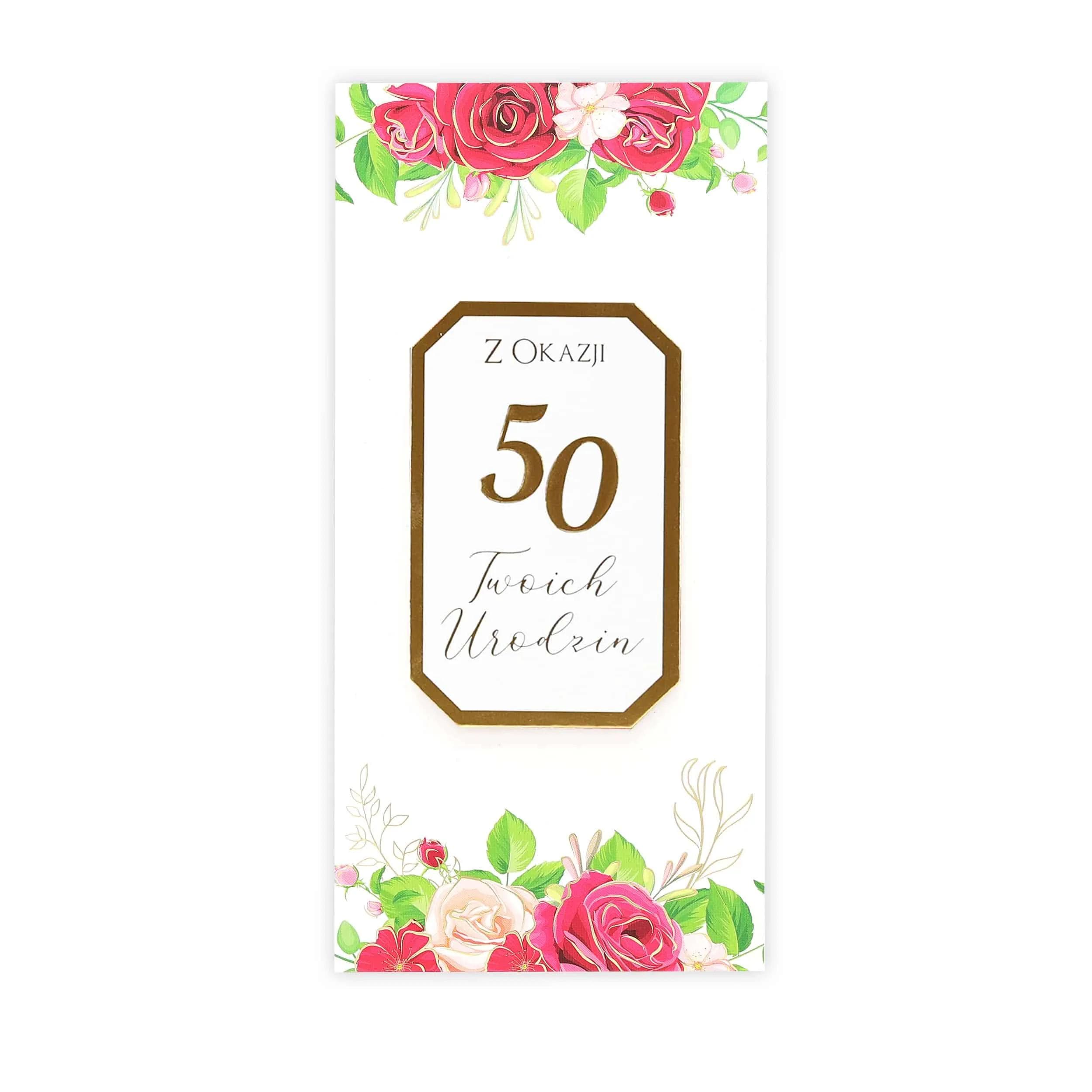 DL Kartka na 50 Urodziny - 011