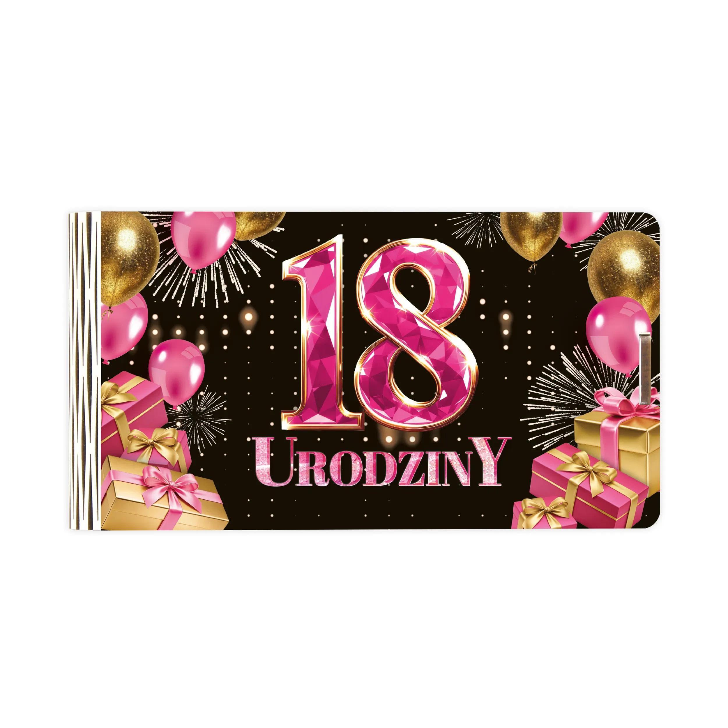 Pudelko mini drewno 18 Urodziny - 35