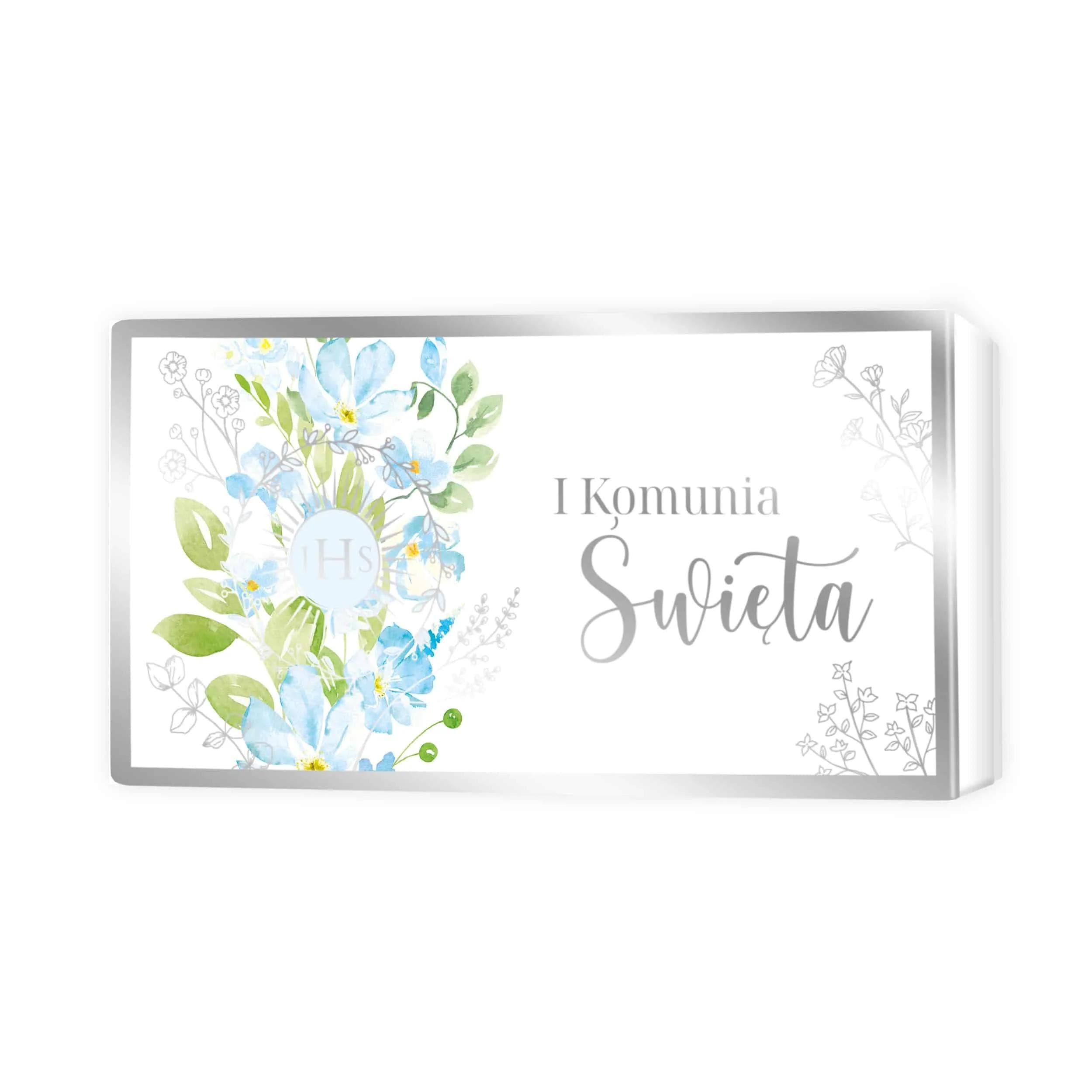 Pudełko mini papierowe Komunia - 6