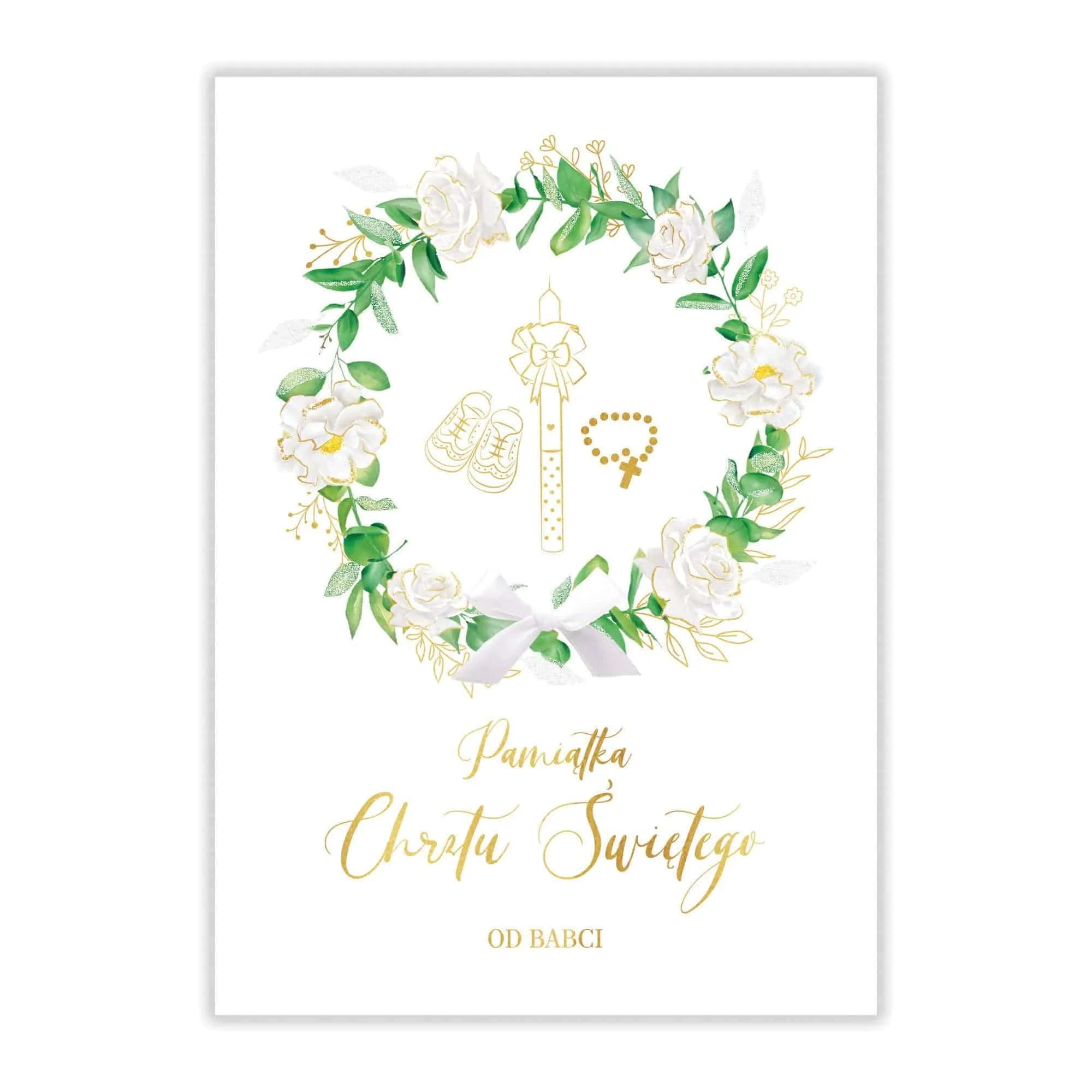 Album A5 książeczka Chrzest - 15 Od Babci
