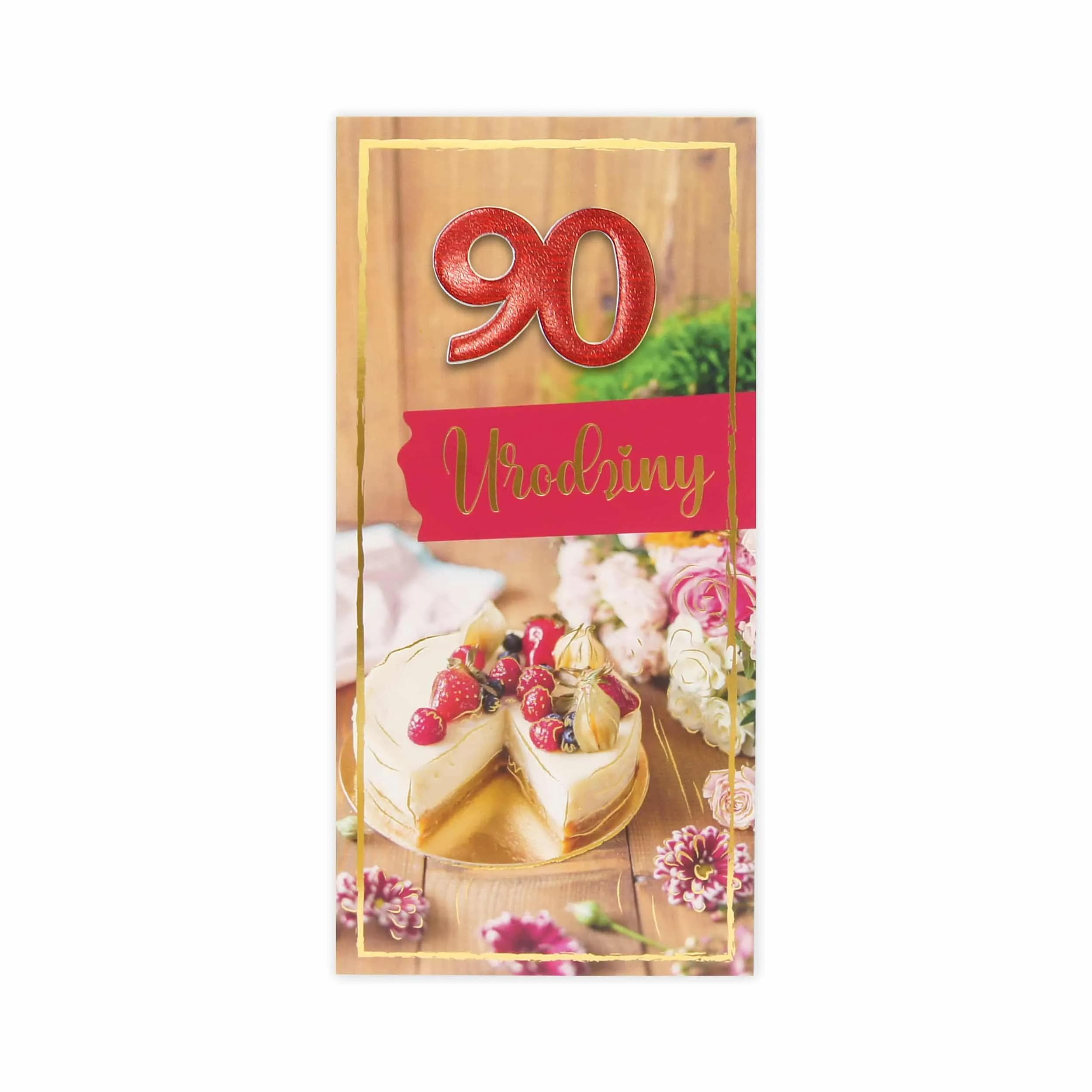 DL Kartka na 90 Urodziny - 26/90