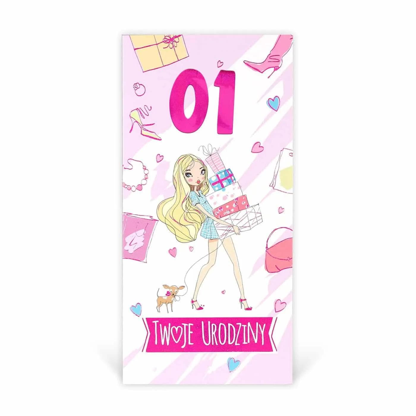 DL Urodziny z wymienną cyfrą – 017