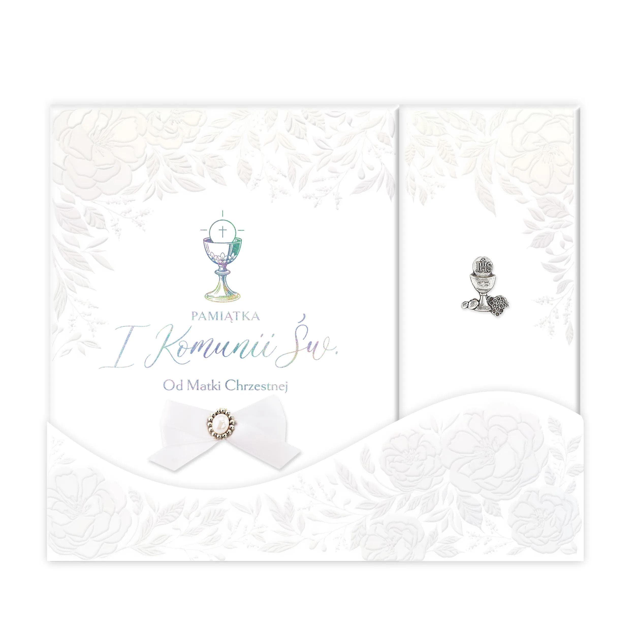 Album A4 książeczka Komunia - 30 od Matki Chrzestnej