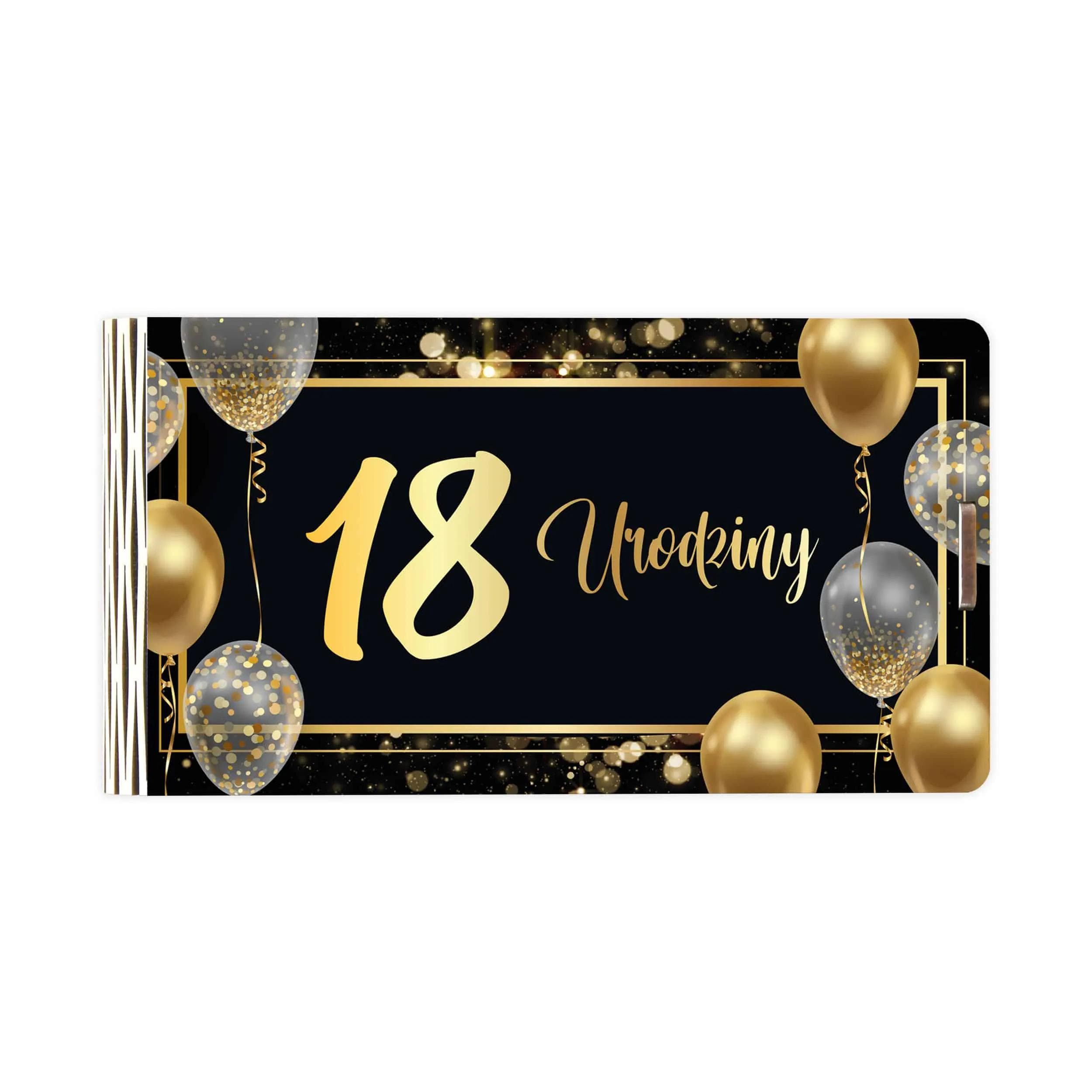 Pudełko mini drewno 18 Urodziny - 15