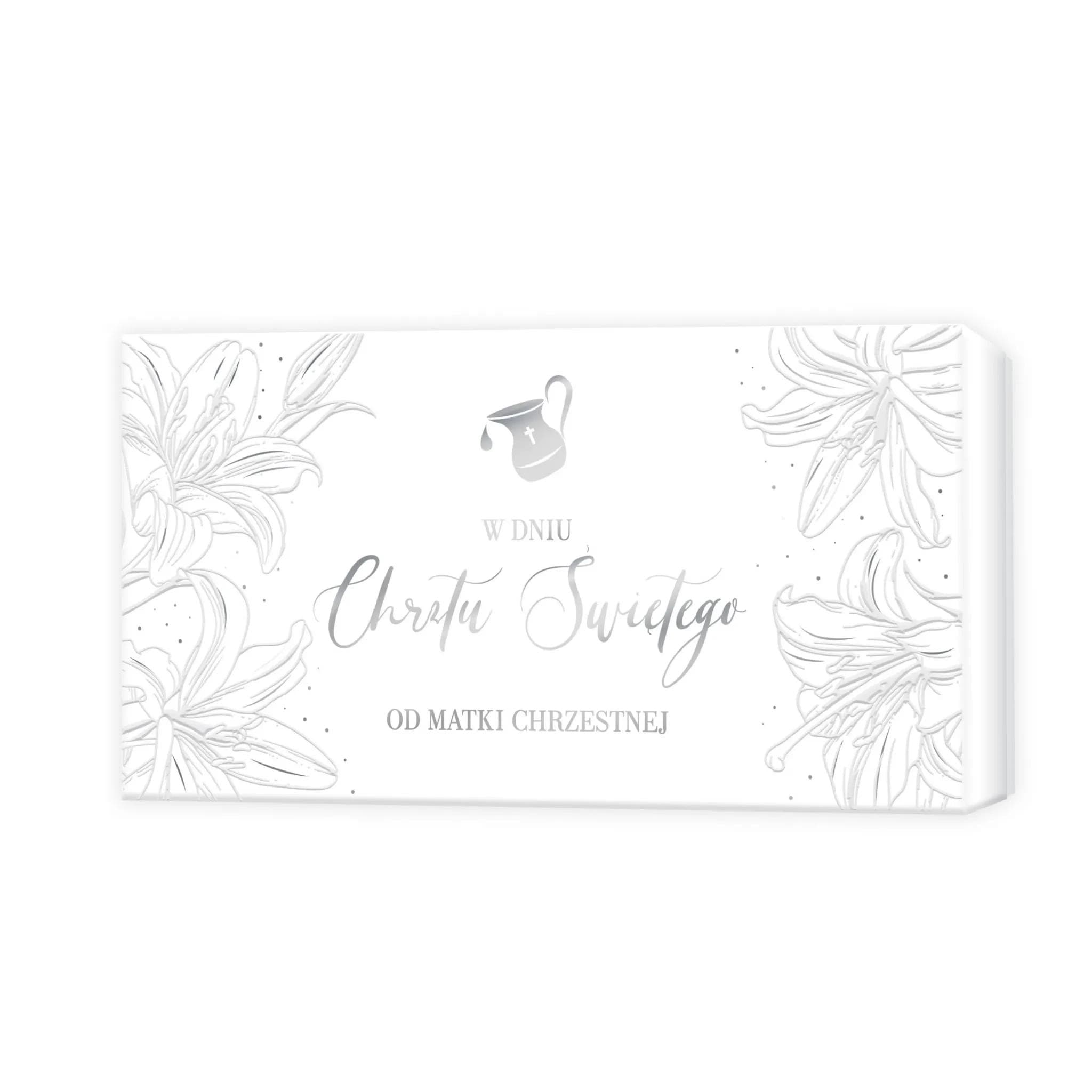 Pudełko mini papierowe Chrzest - 7 Od Matki Chrzestnej